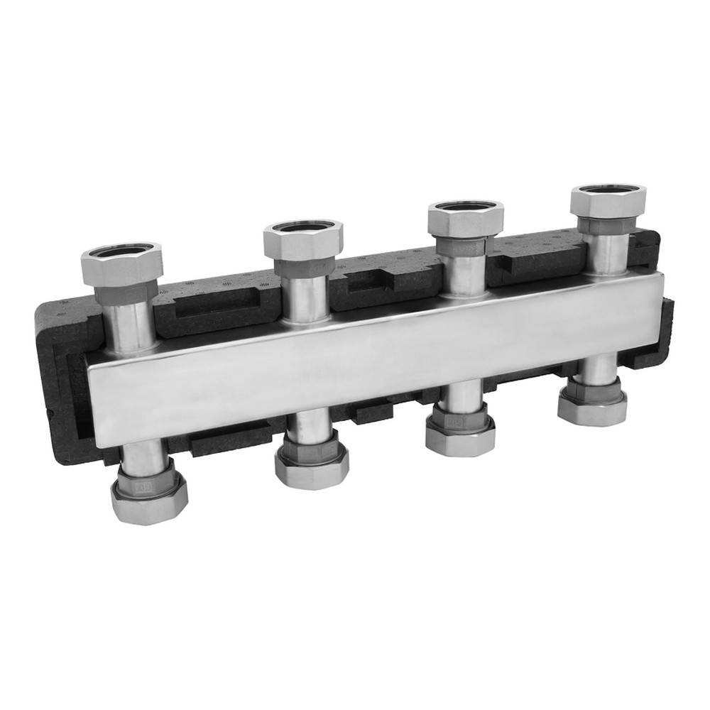 Гребенка распределительная VIEIR 4 выхода 1 1/2 VR211.2(1)