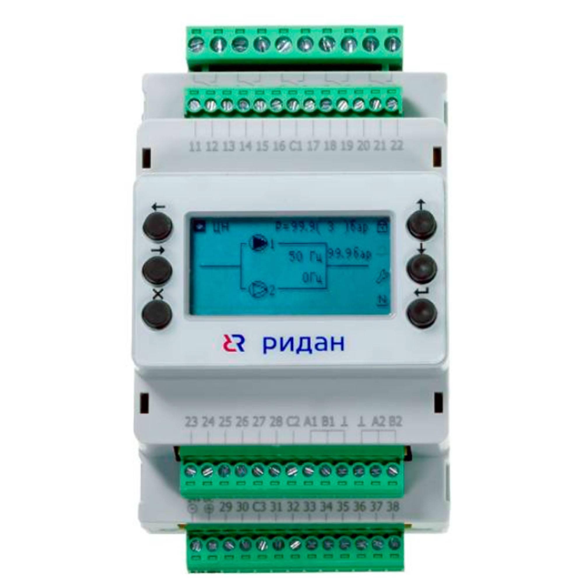 Контроллер для насосных станций Ридан ECL-3R Pumps 087H3812R