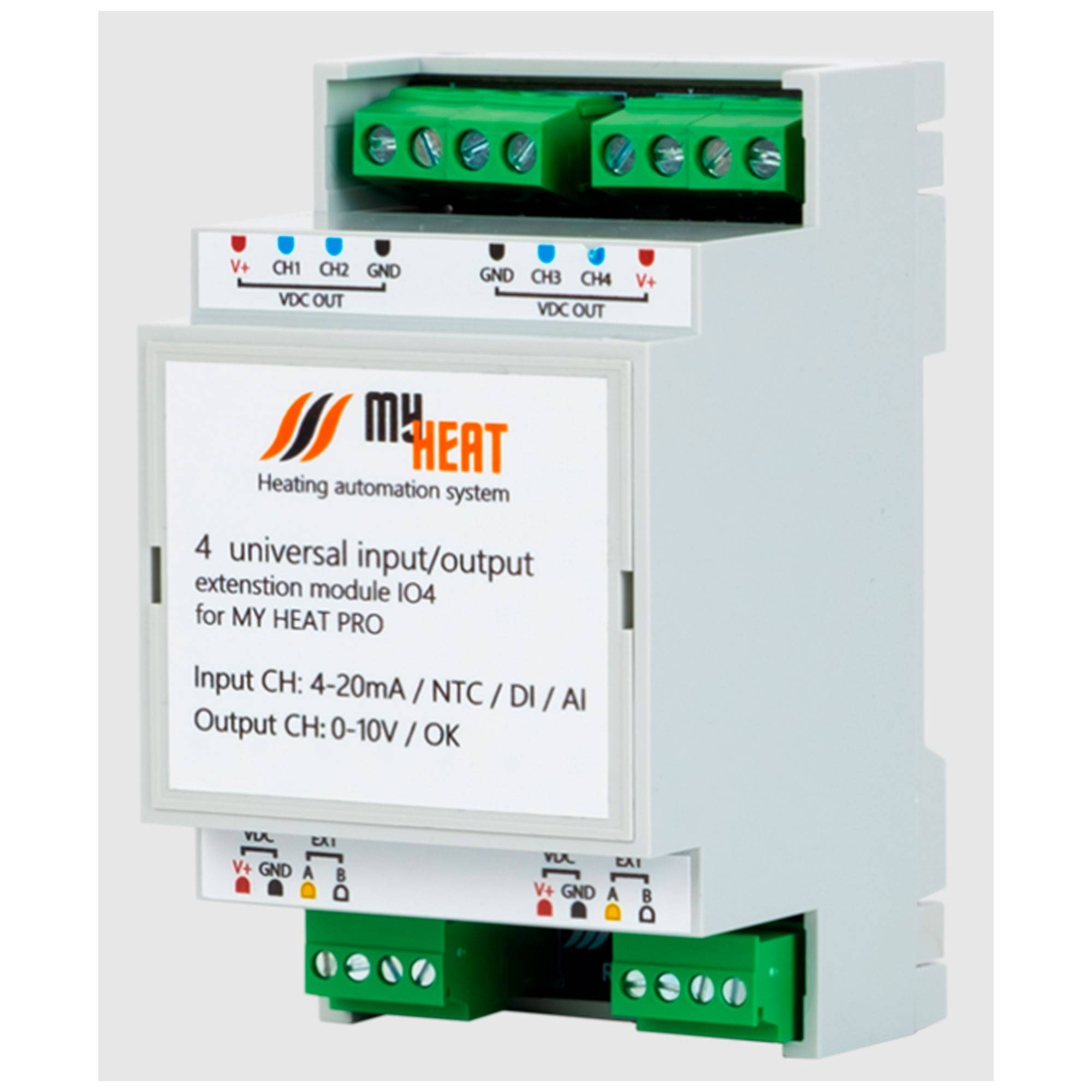 Блок расширения дискретно-аналоговых входов и выходов ЭВАН MyHeat Extension