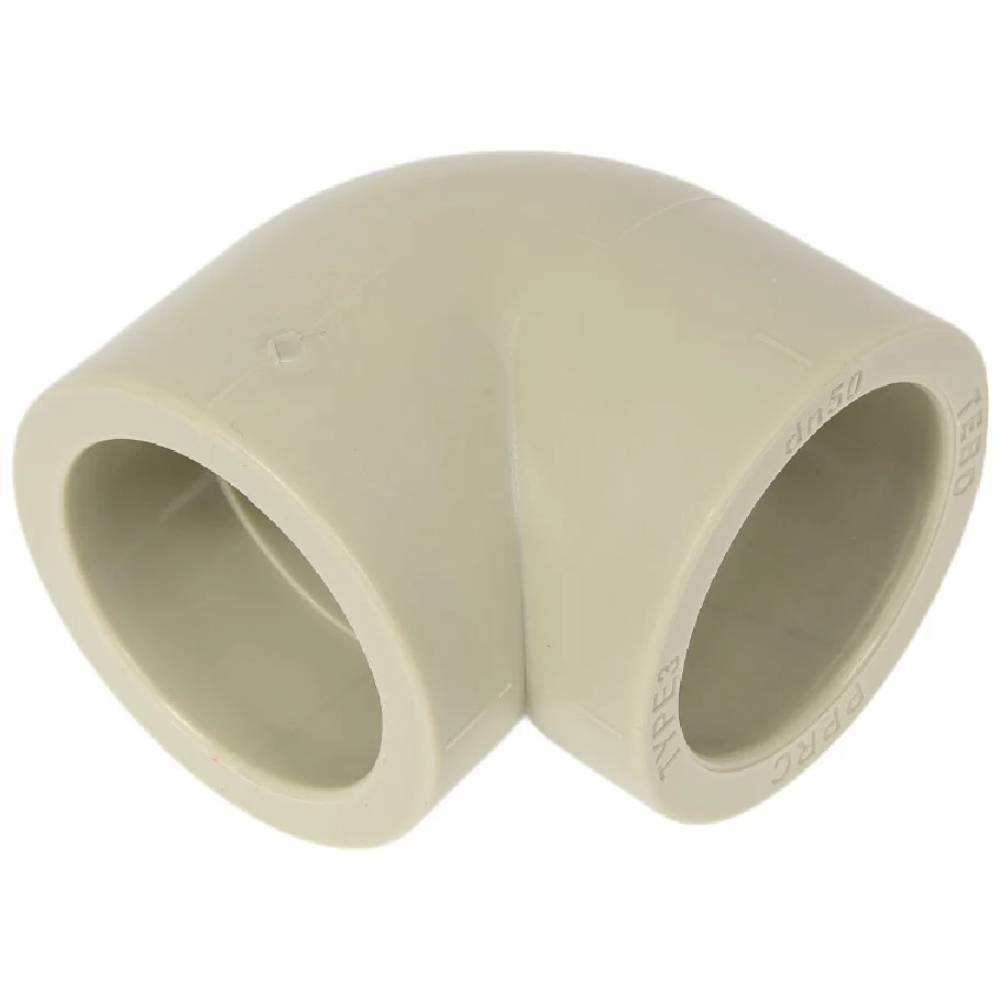 Угольник полипропиленовый TEBO 90° 90 мм 031030109