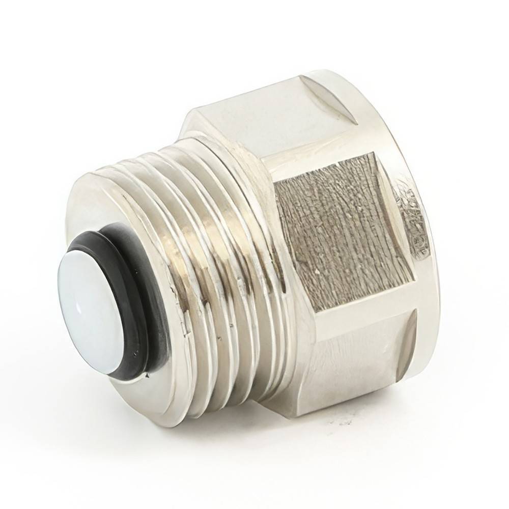 Клапан отсечной Uni-Fitt для воздухоотводчика НВ 1/2 никелированный 220N2000