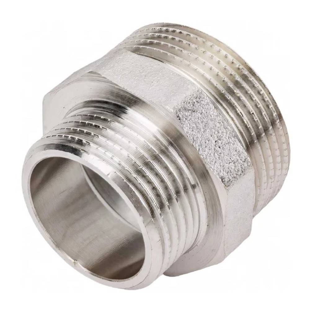 Ниппель переходной STI латунный никелированный 1 1/4x1 НР 1645357