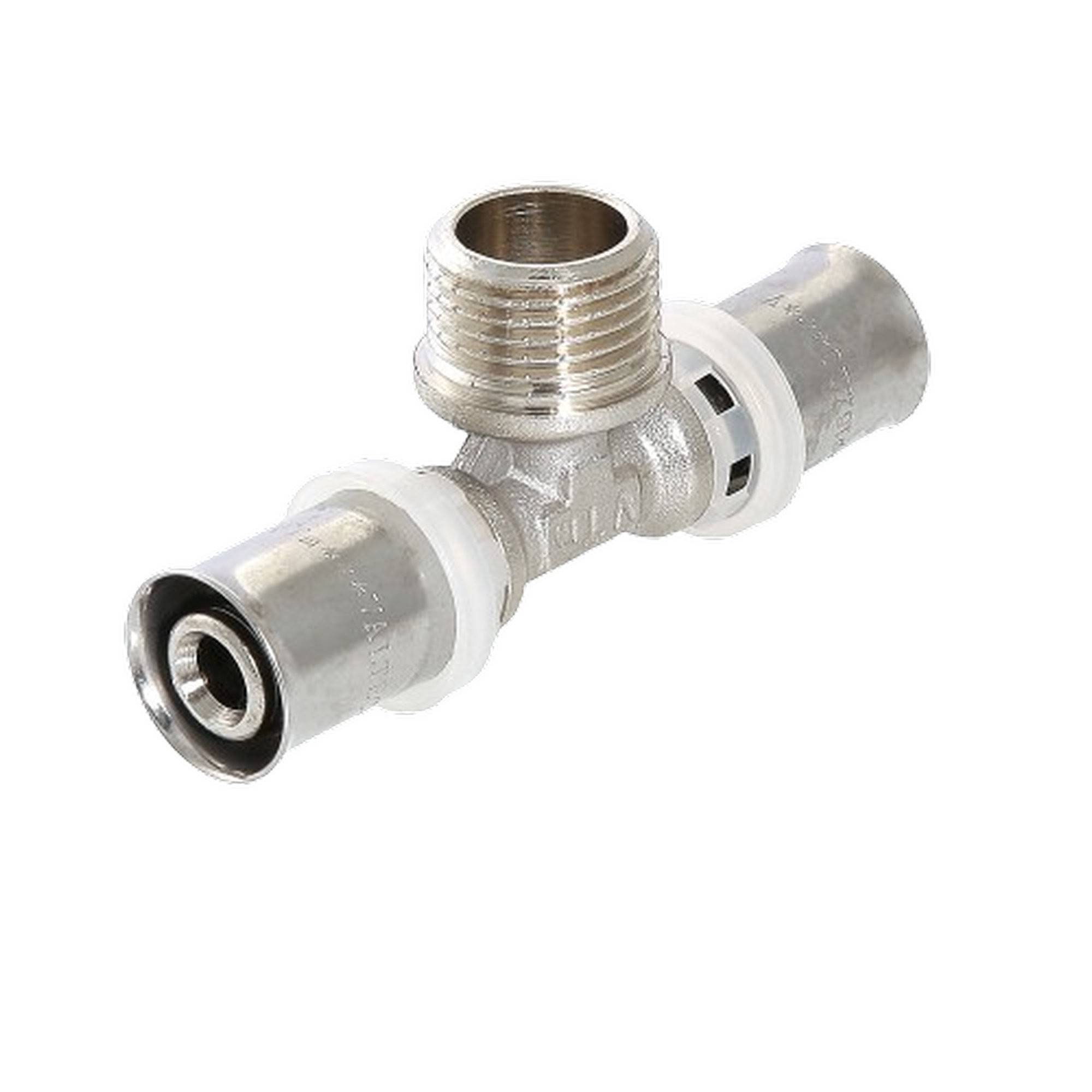 Тройник пресс VALTEC 16х1/2х16 мм НР VTm.233.N.160416