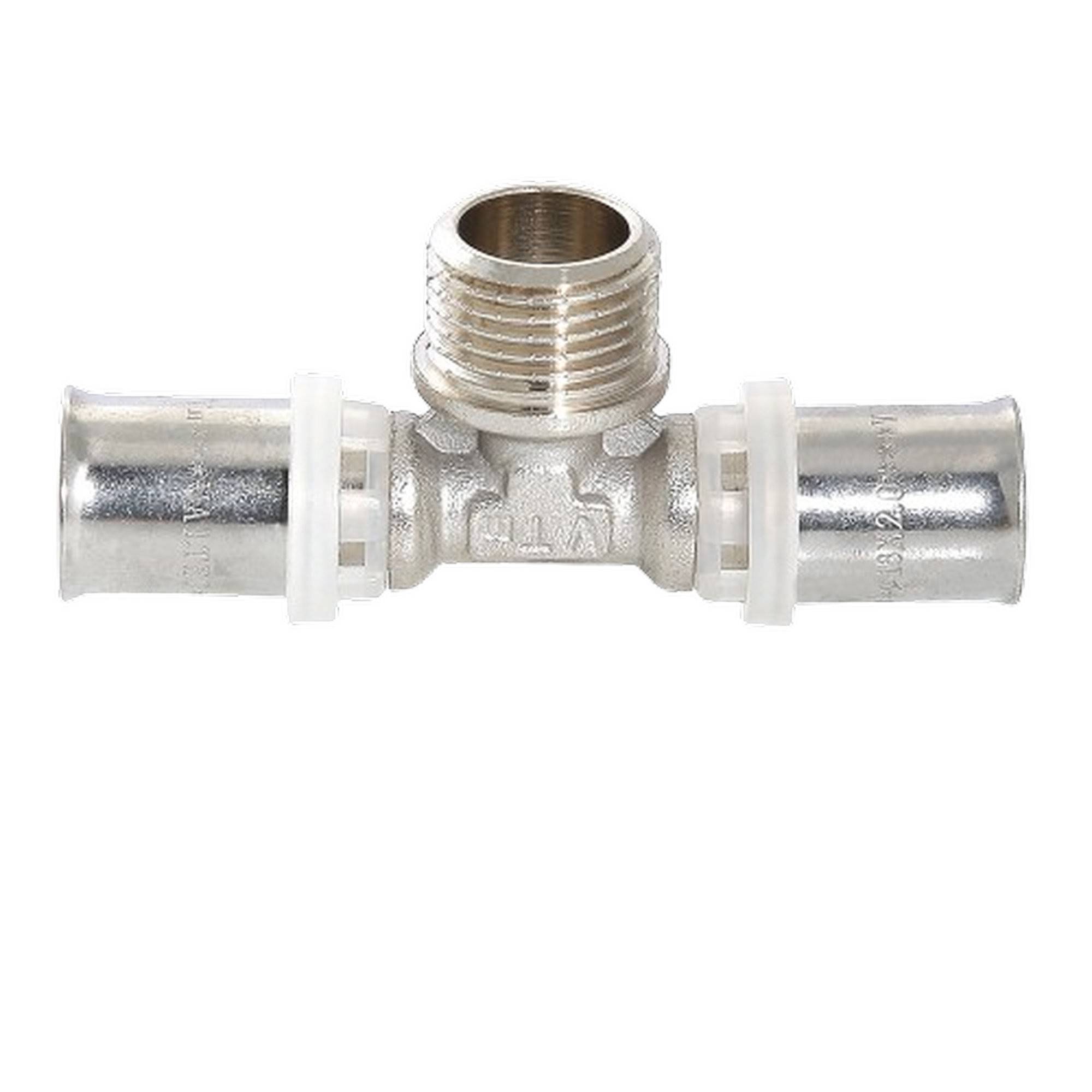 Тройник пресс VALTEC 16х1/2х16 мм НР VTm.233.N.160416