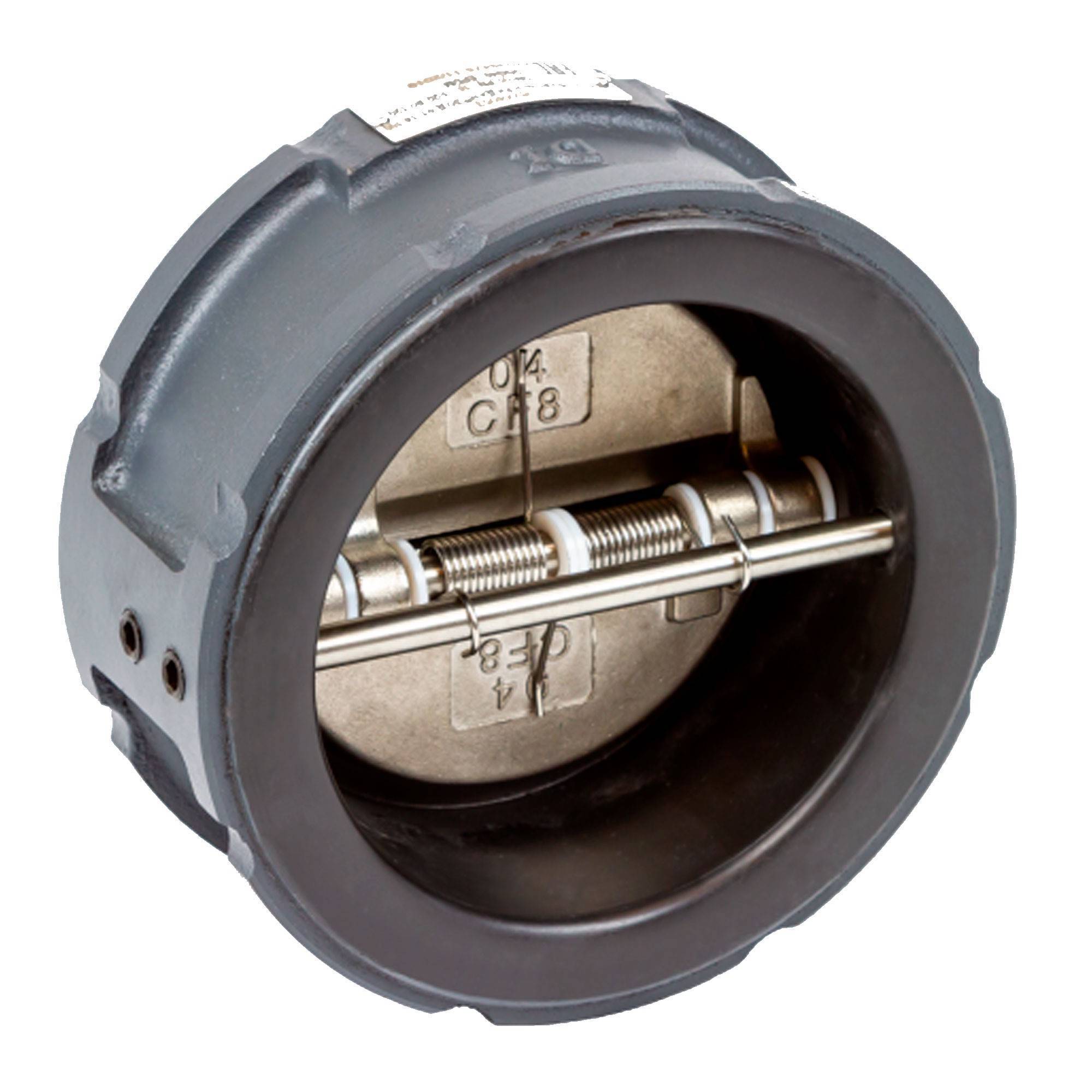 Затвор обратный Ридан ЗОД PN16 DN250 межфланцевый двустворчатый НС-1448047