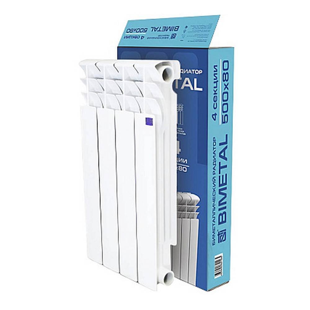 Радиатор биметаллический STI 500/80 4 секции 1657068