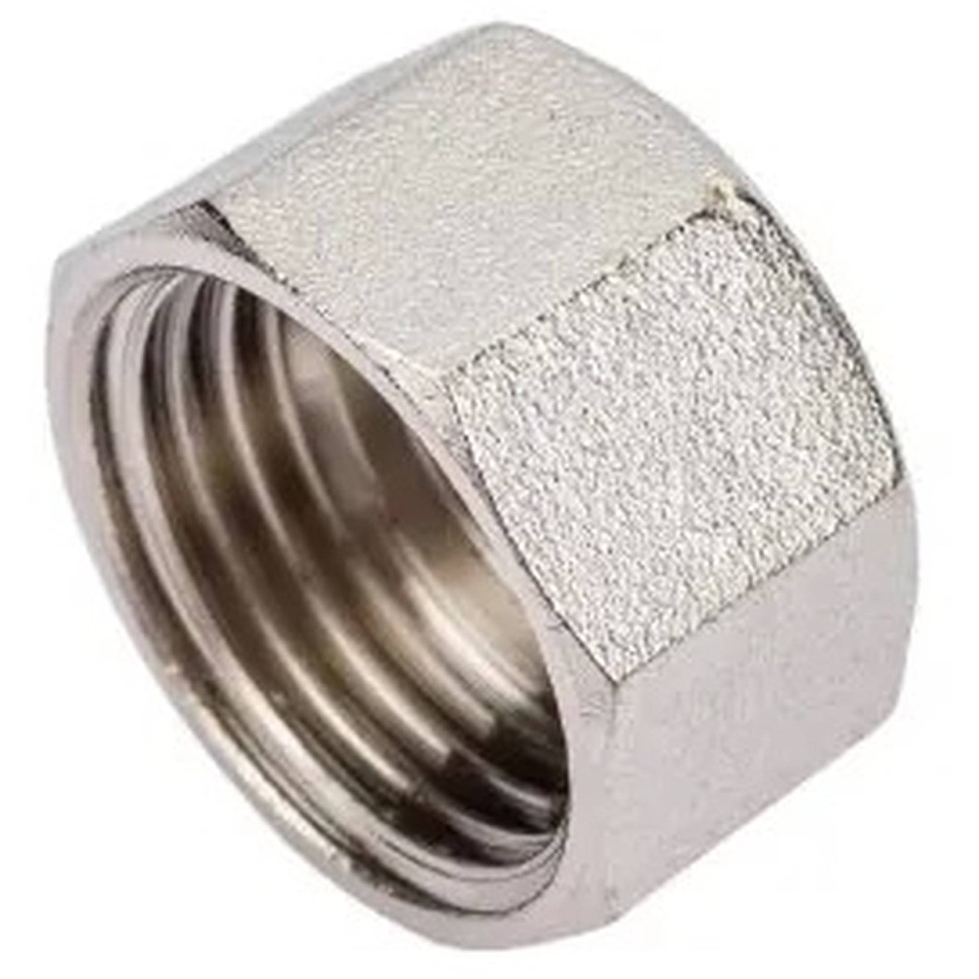 Заглушка резьбовая STI 3/4 ВР никелированная 1645328