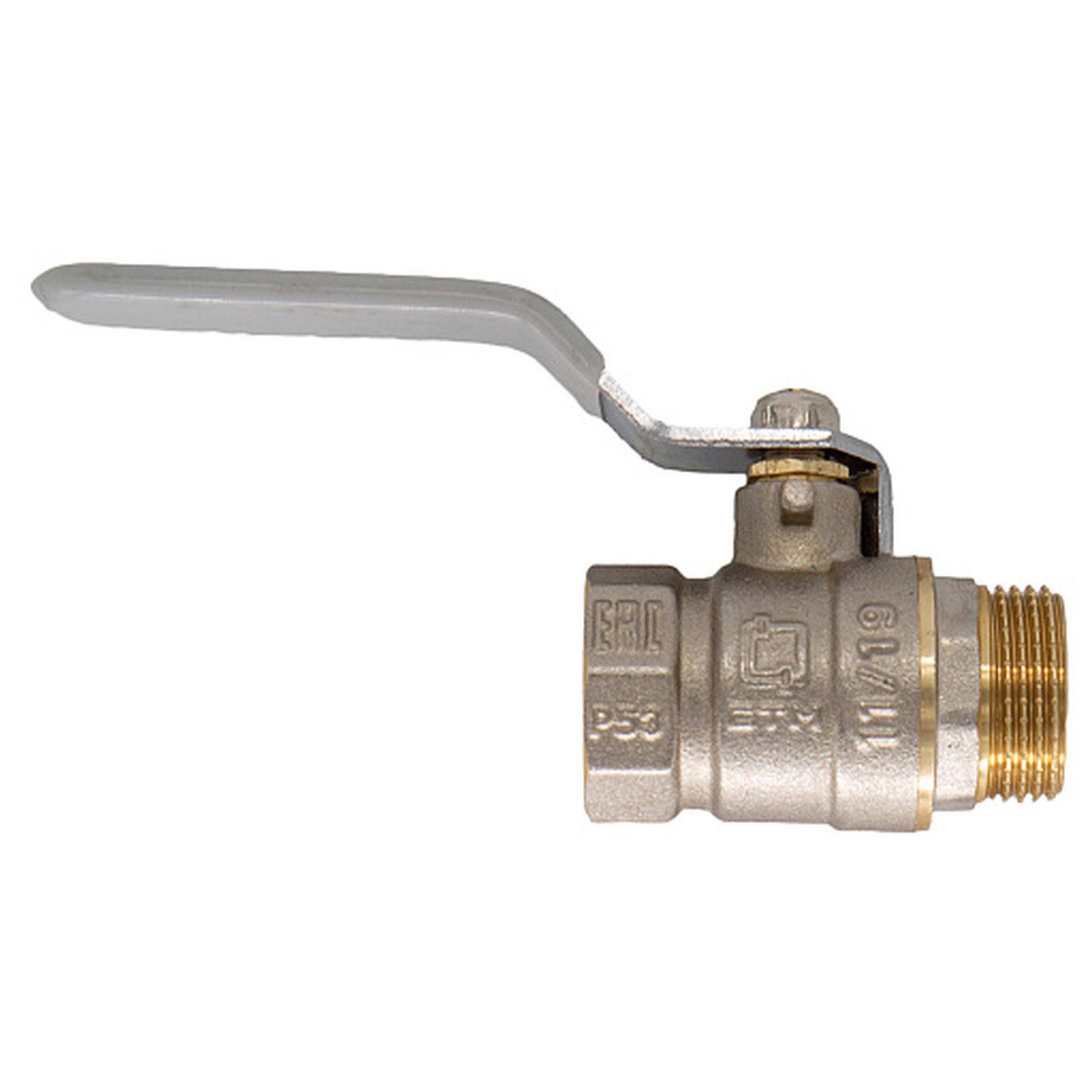 Кран шаровой для воды CTM СТАНДАРТ 3/4 ВН рычаг CWFMH034