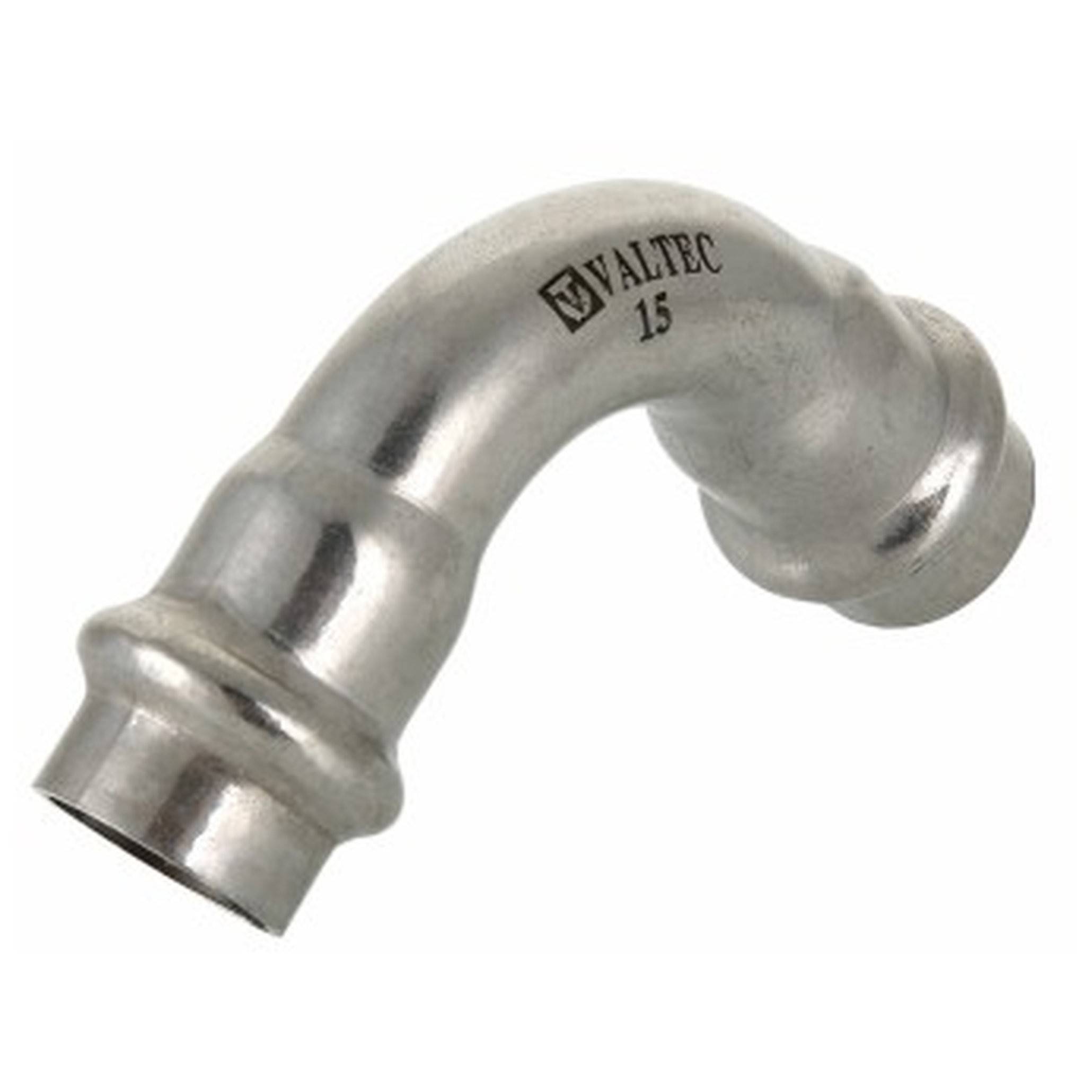 Угольник Valtec 90° пресс из нержавеющей стали 22 мм VTi.951.I.002222