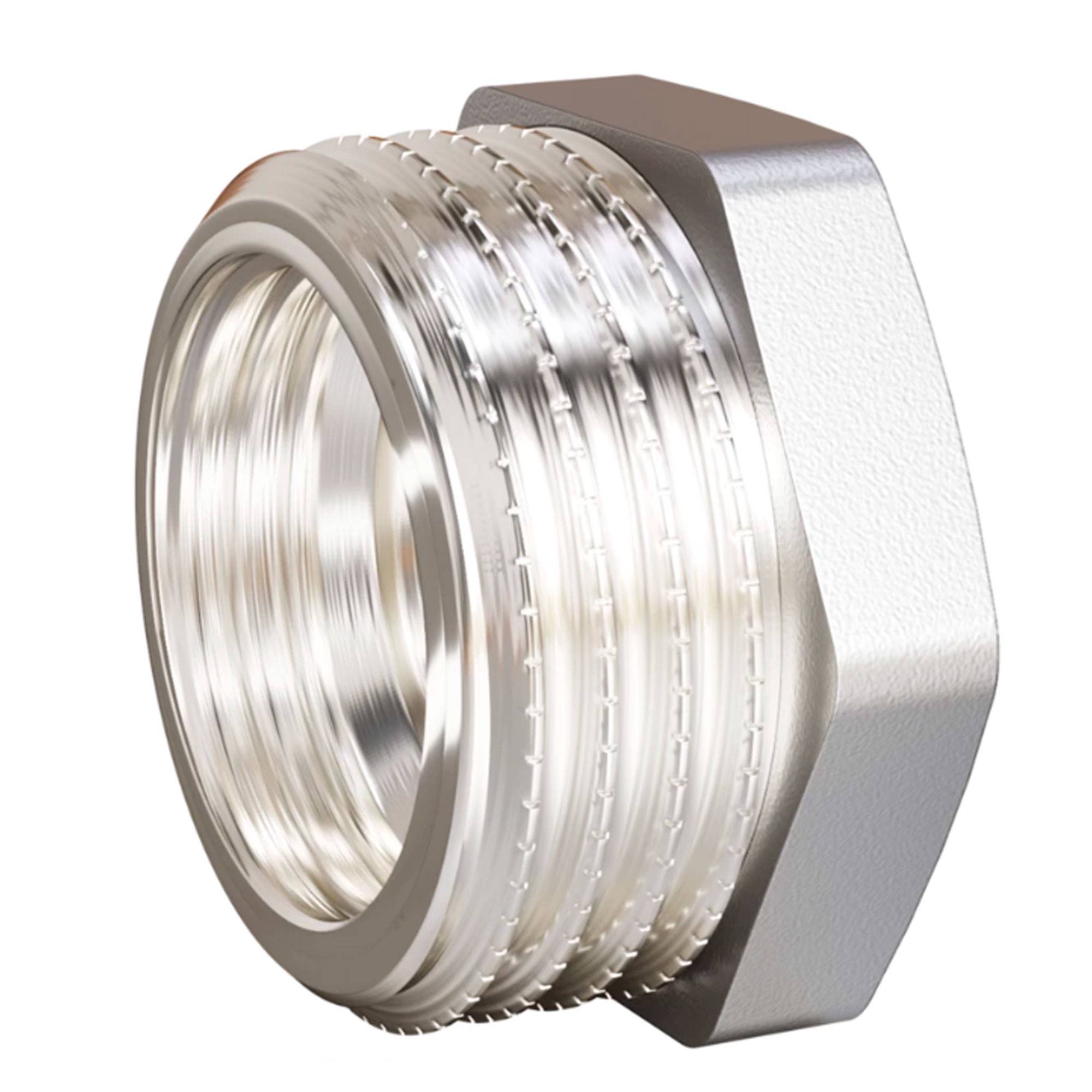 Футорка LD Pride DN25x20 (1x3/4) НР-ВР латунь никелированная 1558189