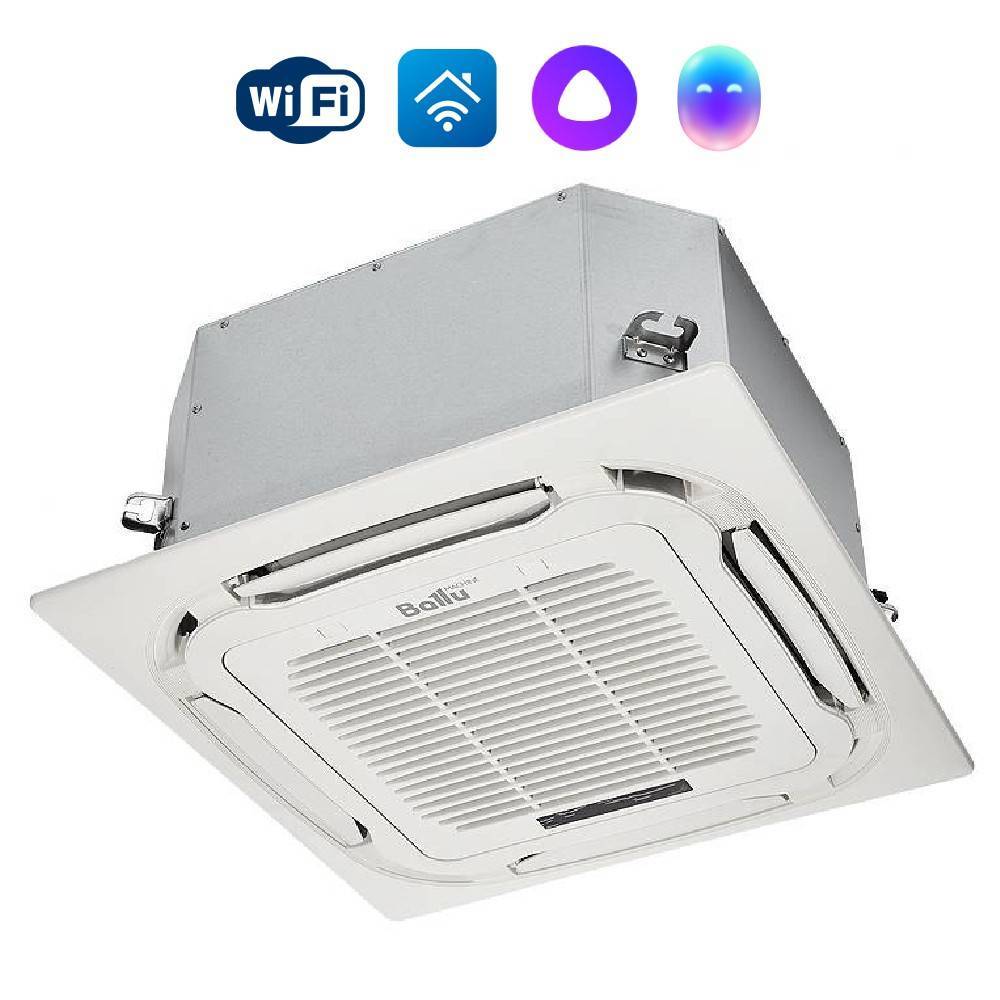 Комплект сплит-системы Ballu Universal 3 DC BLCI_A_C-18HN8_V3 кассетная инверторная НС-1685945
