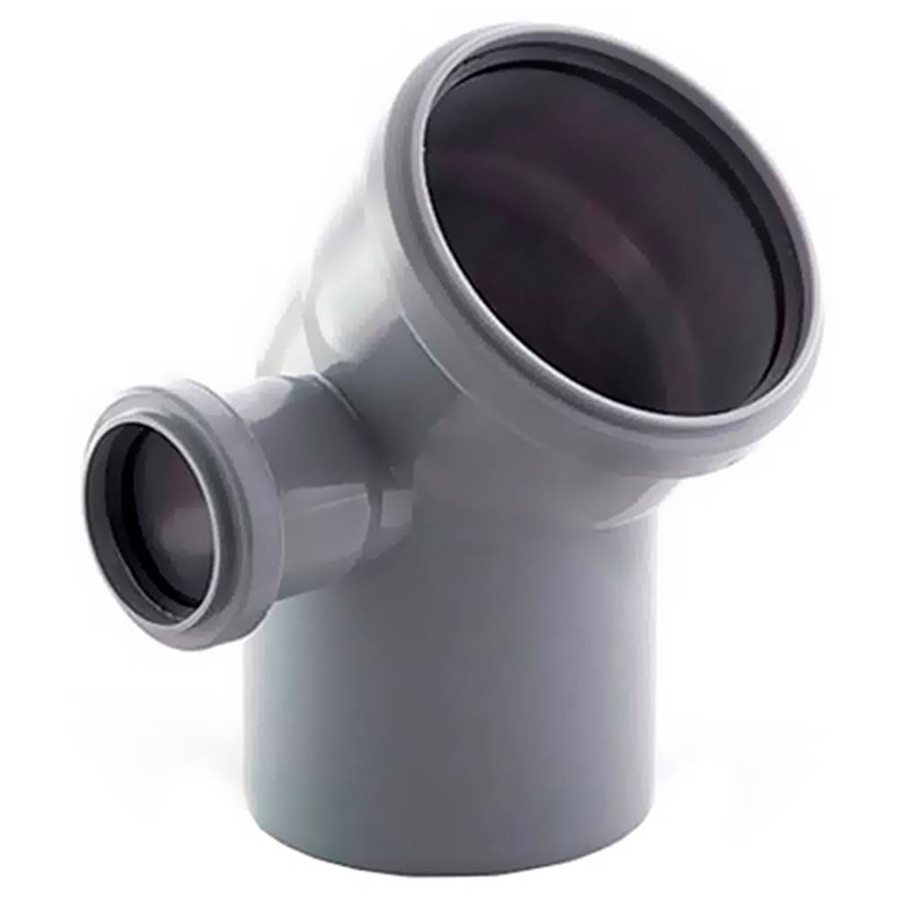 Отвод 45° Ostendorf Skolan Safe 110/50 мм комбинированный левый 1611728