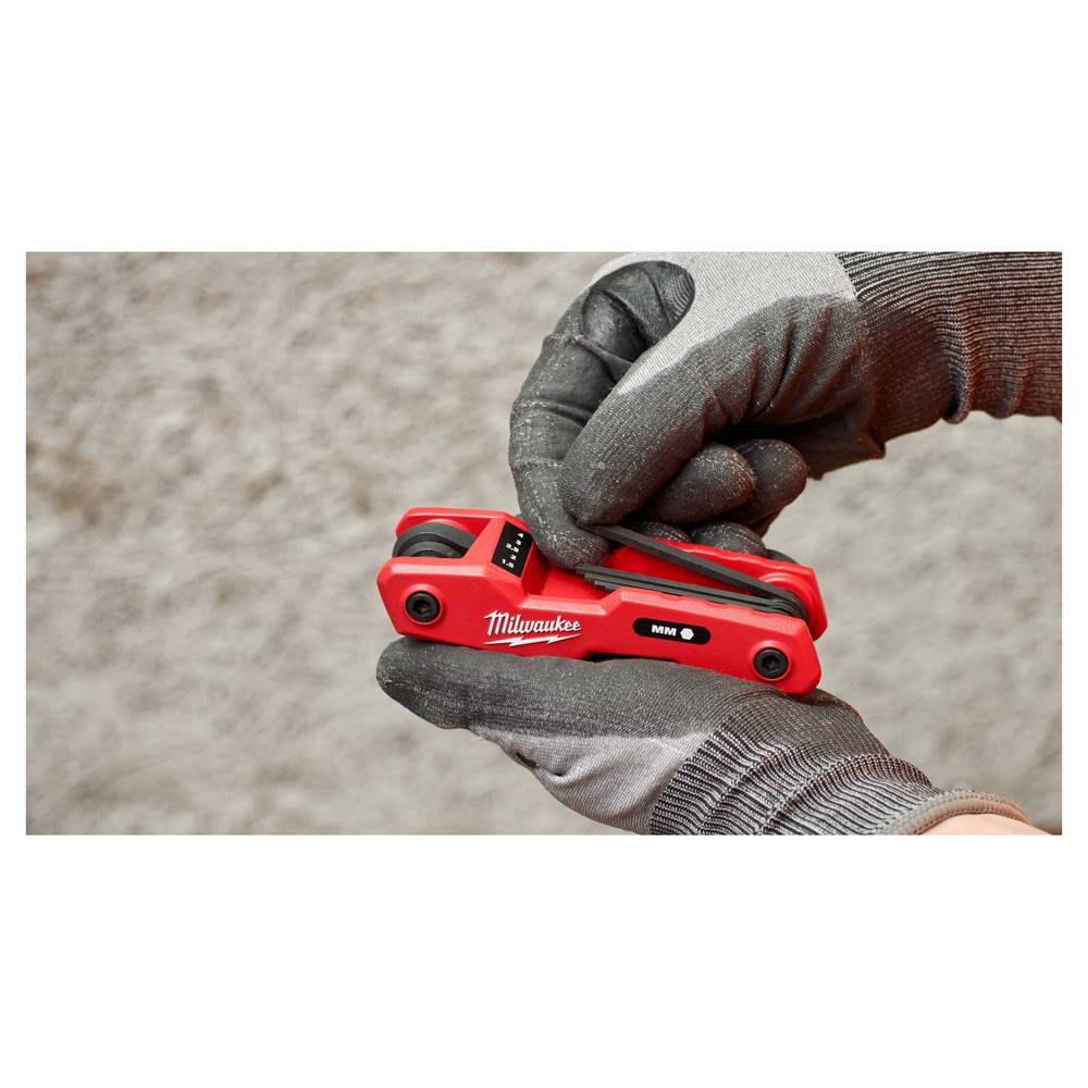 Набор ключей шестигранных Milwaukee складной 8 шт 4932480978