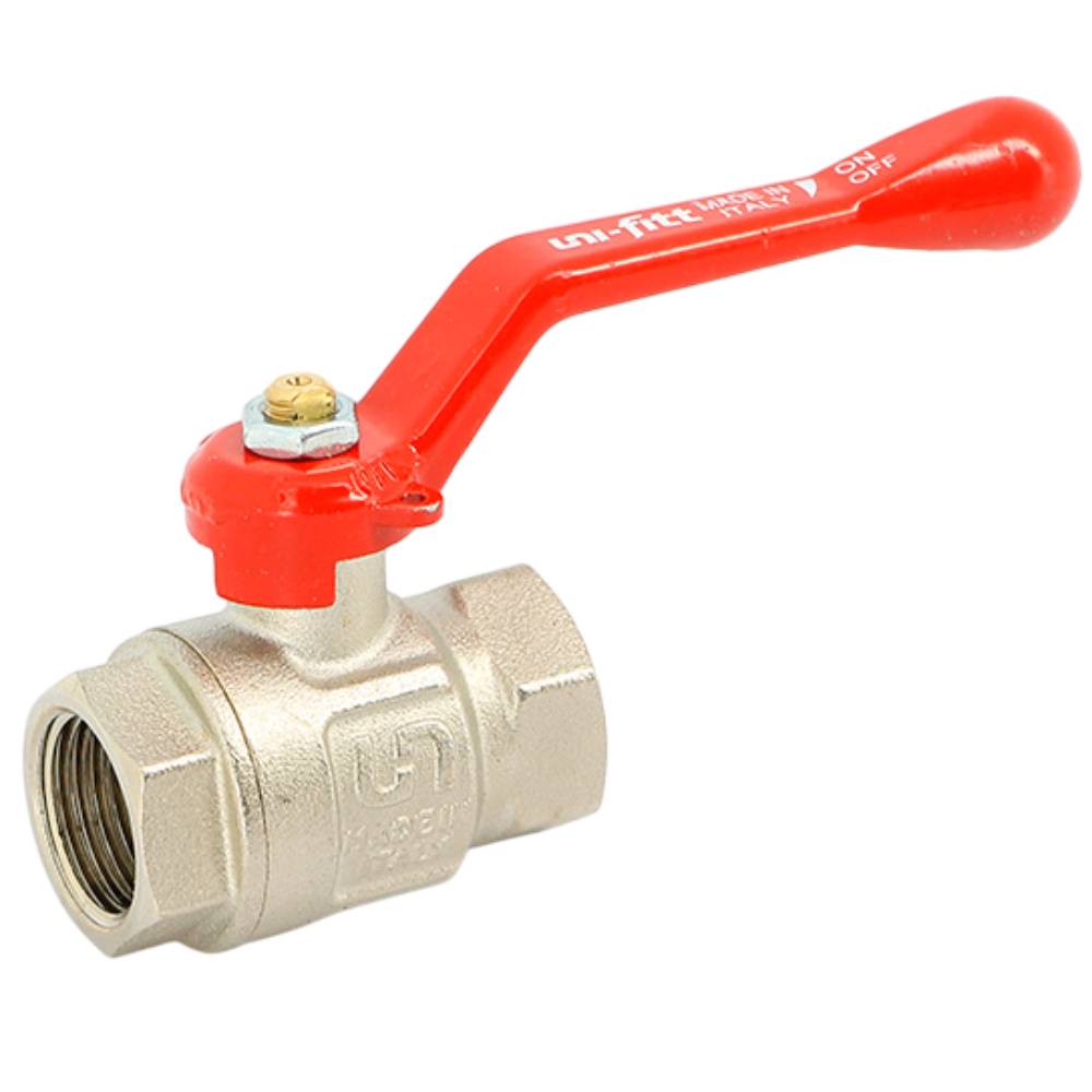 Кран шаровой Uni-Fitt Etalon ВВ 1/2 полнопроходной с ручкой 220N2000