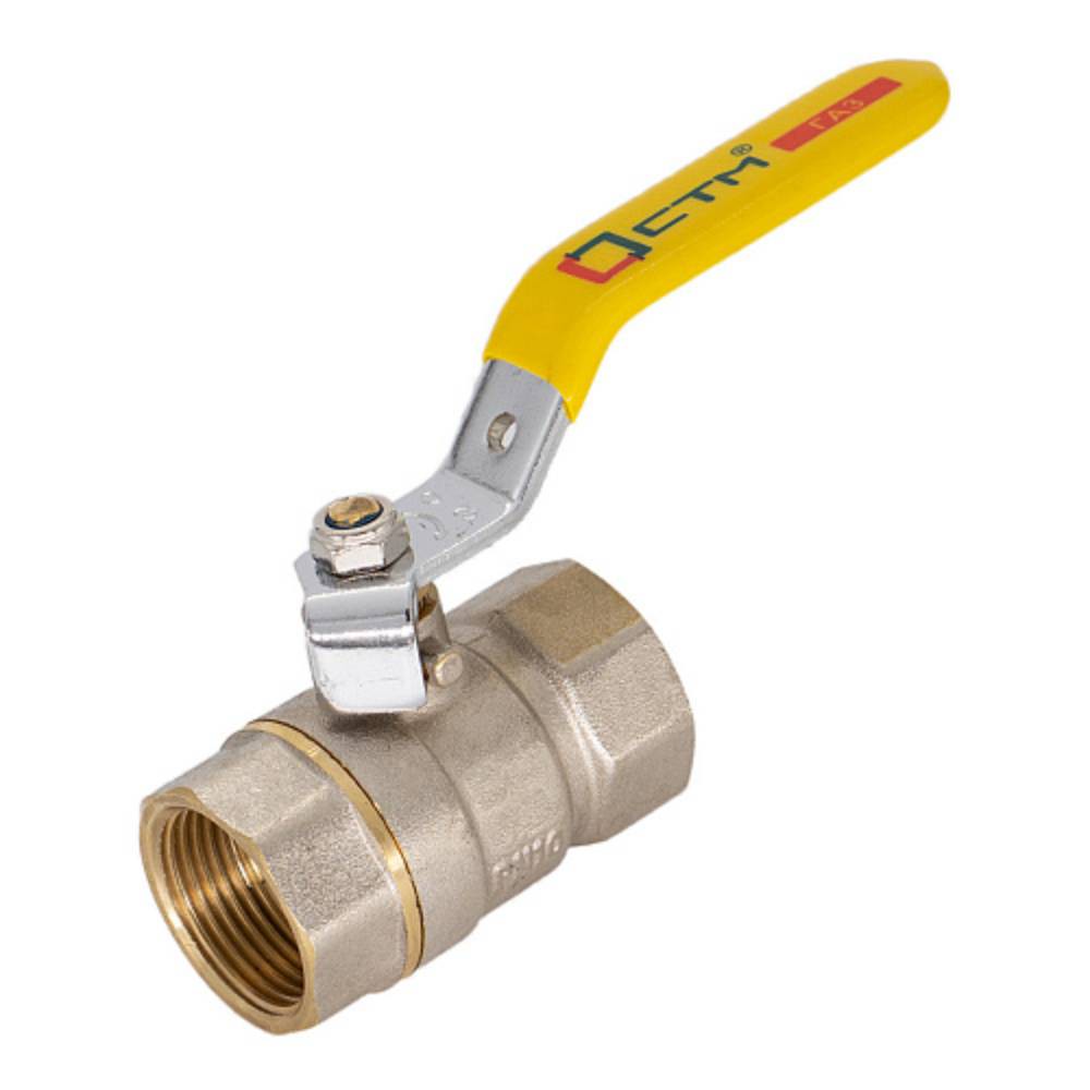 Кран шаровой для газа СТМ ГАЗ 1 ВВ рычаг 002134