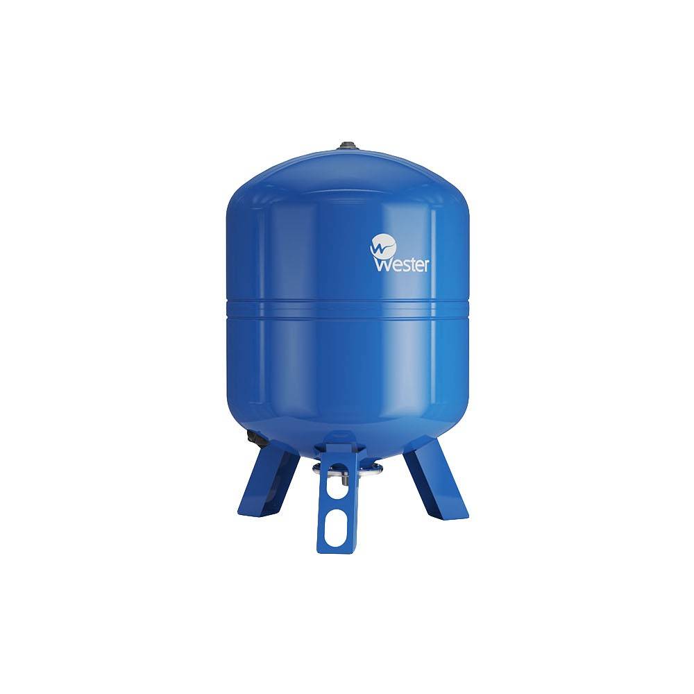 Гидроаккумулятор Wester WAV 100 л 10 бар вертикальный WAV100