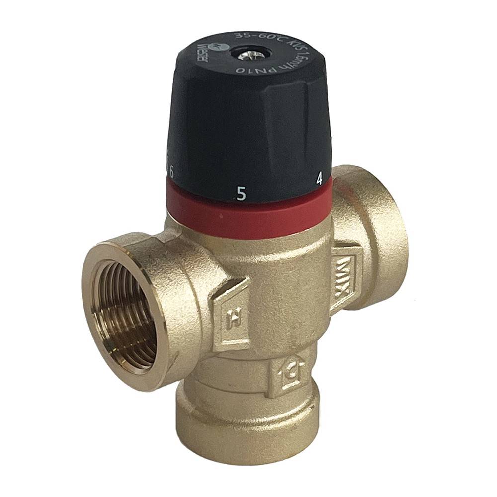 Клапан термостатический Wester VTS3 DN20 3/4 ВР 20-43 °C Kvs 1.6 VTS3.20.016