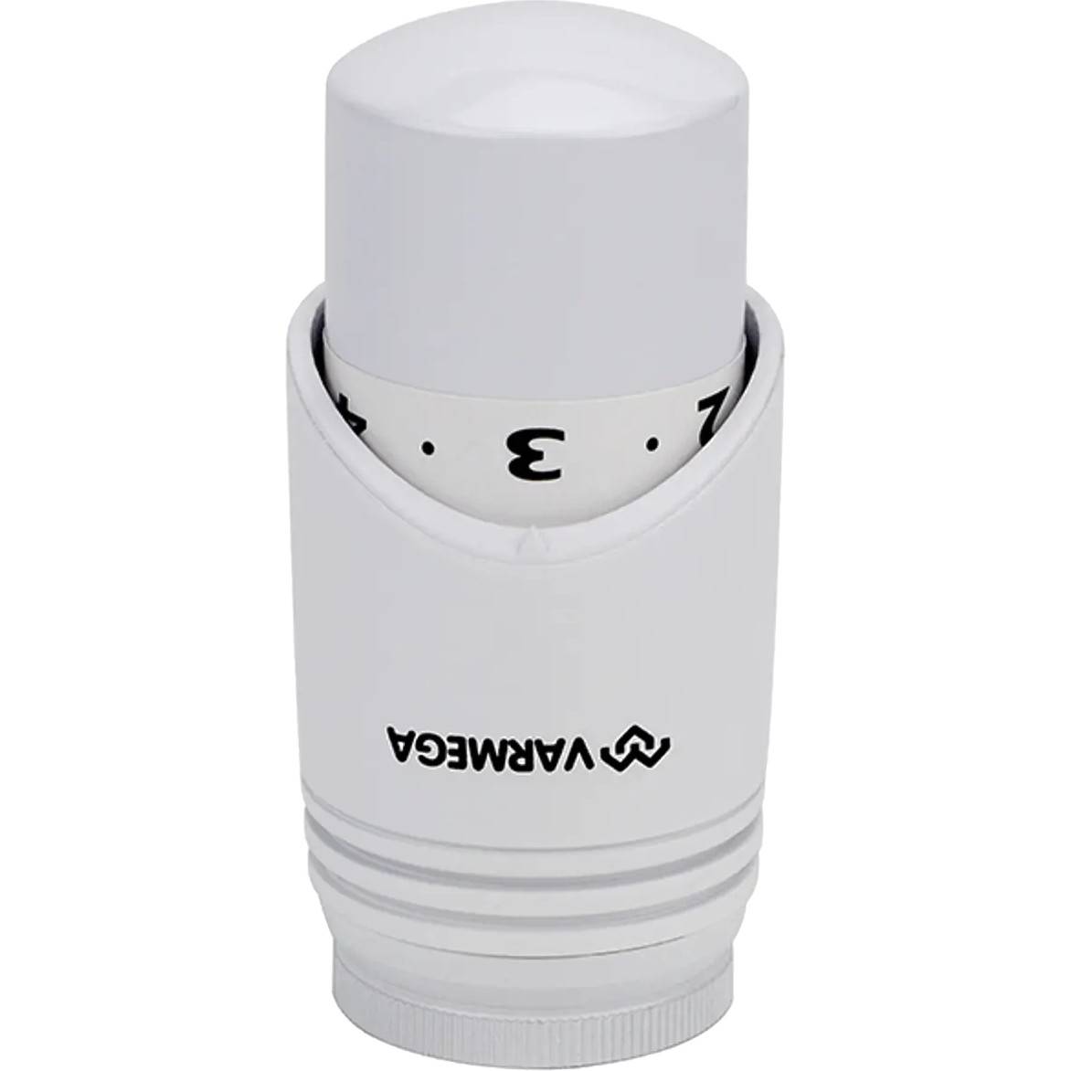 Термостатическая головка VARMEGA VM112 M30x1.5 белая VM11201