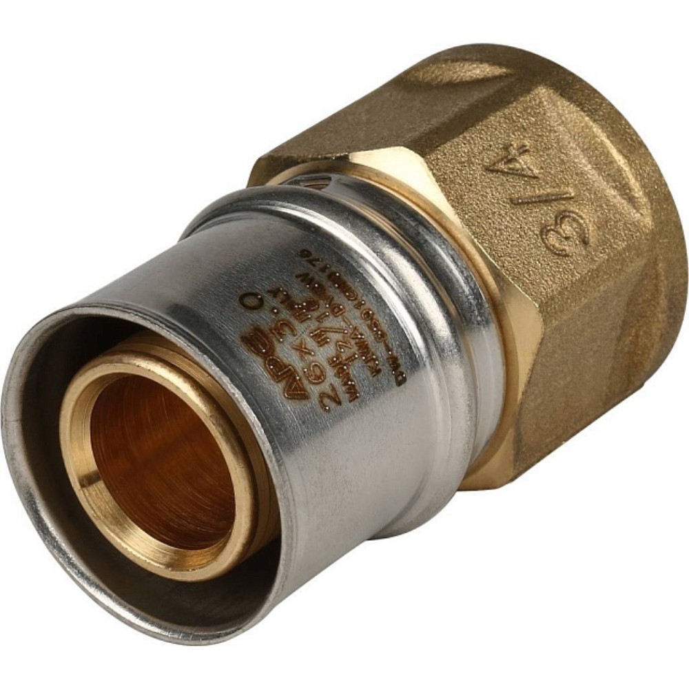 Переходник пресс STOUT 26х3/4 с внутренней резьбой SFP-0002-003426