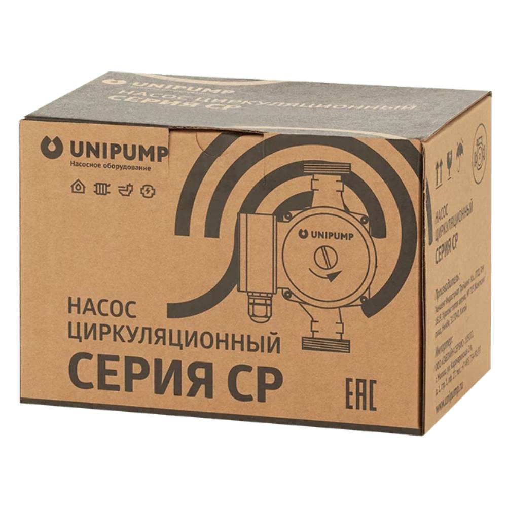Насос циркуляционный UNIPUMP CP 25-40 180 мм 1436278