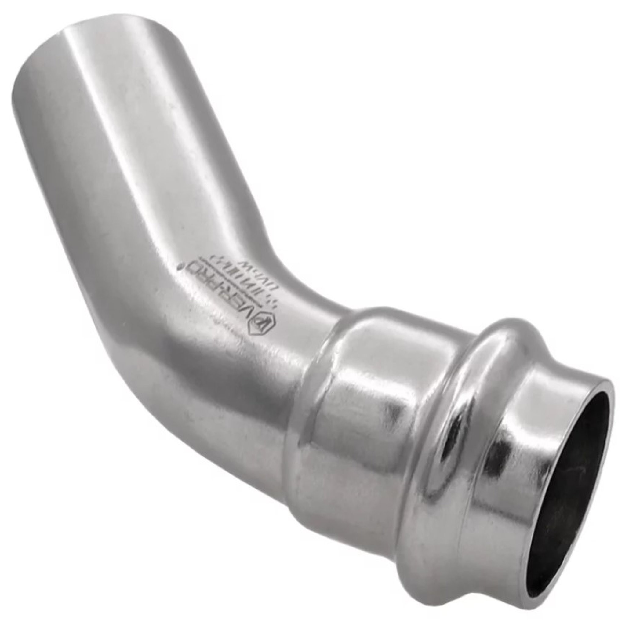 Уголок пресс 45° VIEIR VER-PRO однораструбный нержавеющая сталь 15 мм НС-1451016