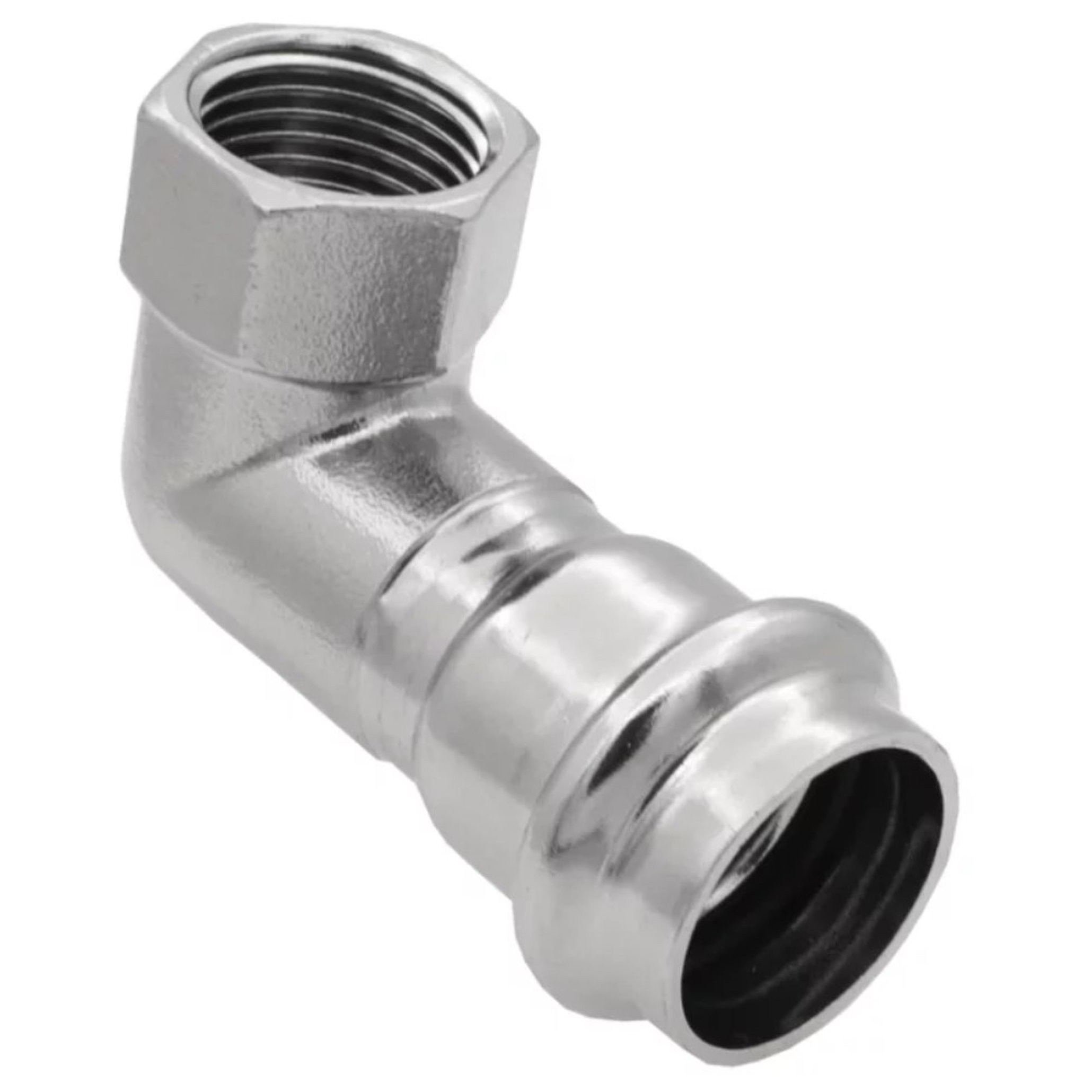 Уголок пресс 90° VIEIR VER-PRO нержавеющая сталь 15 мм х 1/2 ВР НС-1451023