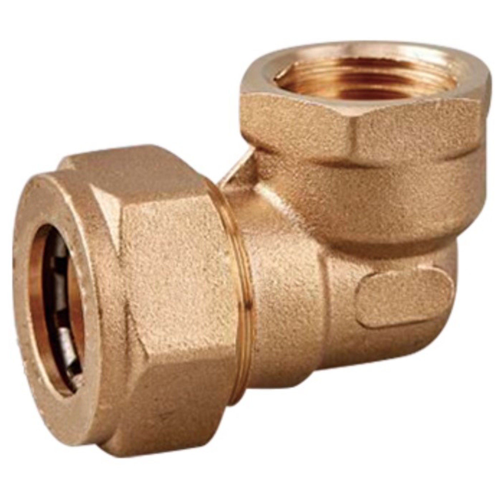 Уголок обжимной VIEIR 15x1/2 ВР для гофрированной трубы VPR153