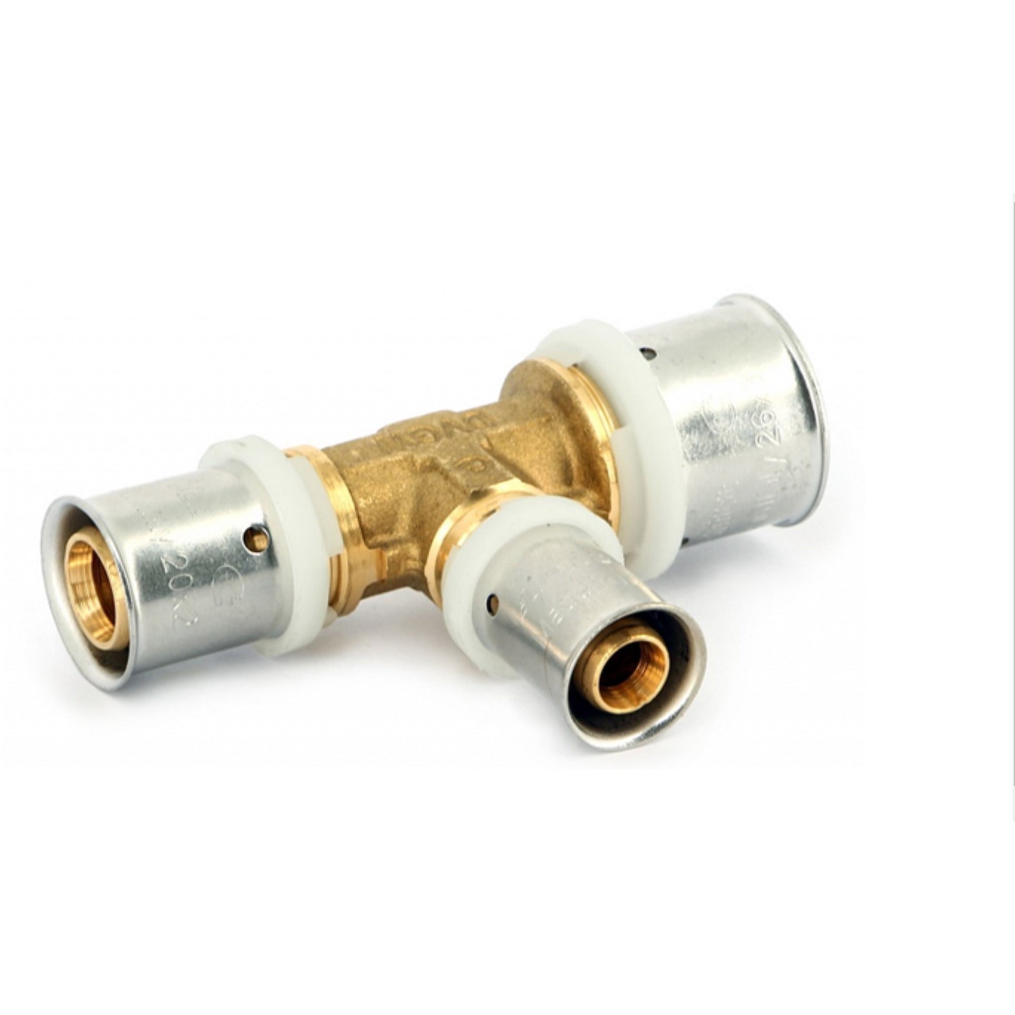 Тройник пресс Uni-Fitt 26x16x20 мм 1513618