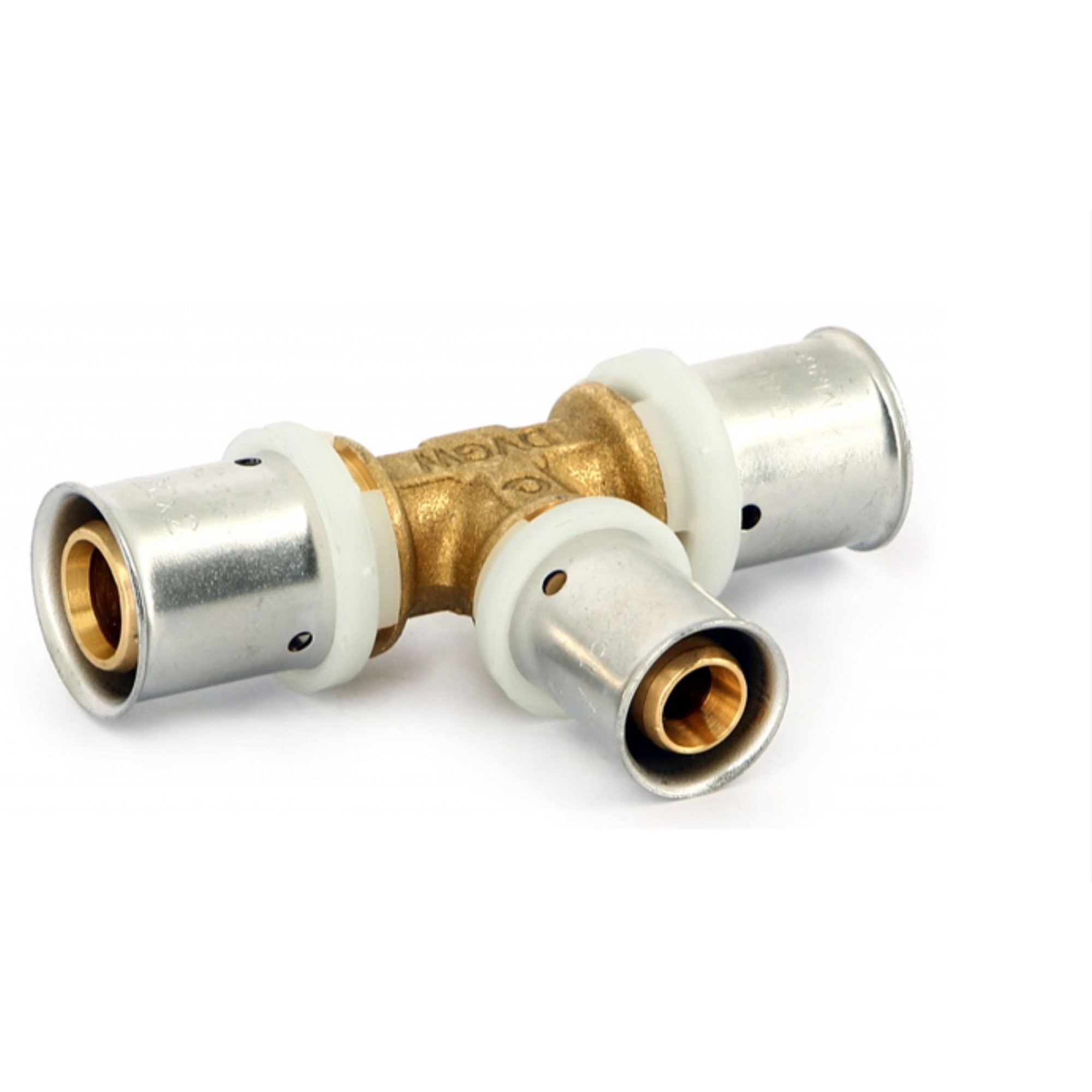 Тройник пресс Uni-Fitt 26x16x26 мм 1513619