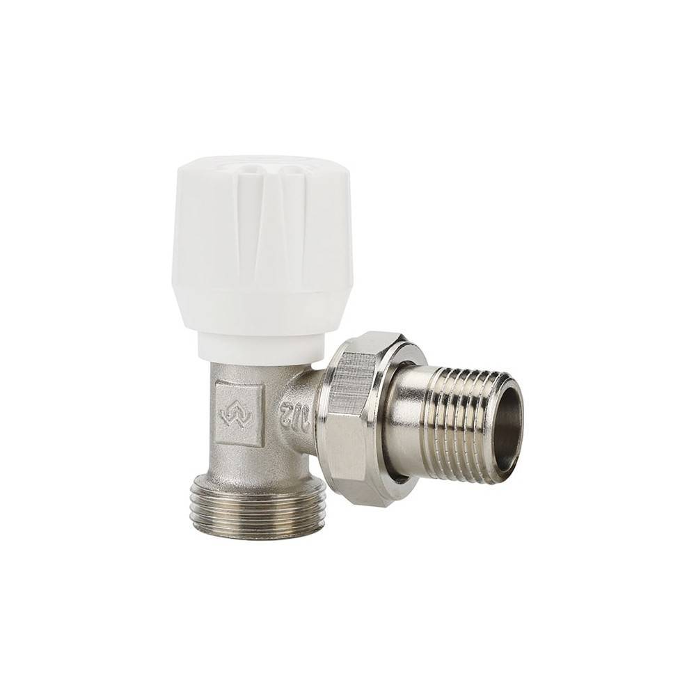 Клапан радиаторный Varmega ручной угловой 1/2 x 3/4 EK VM10002