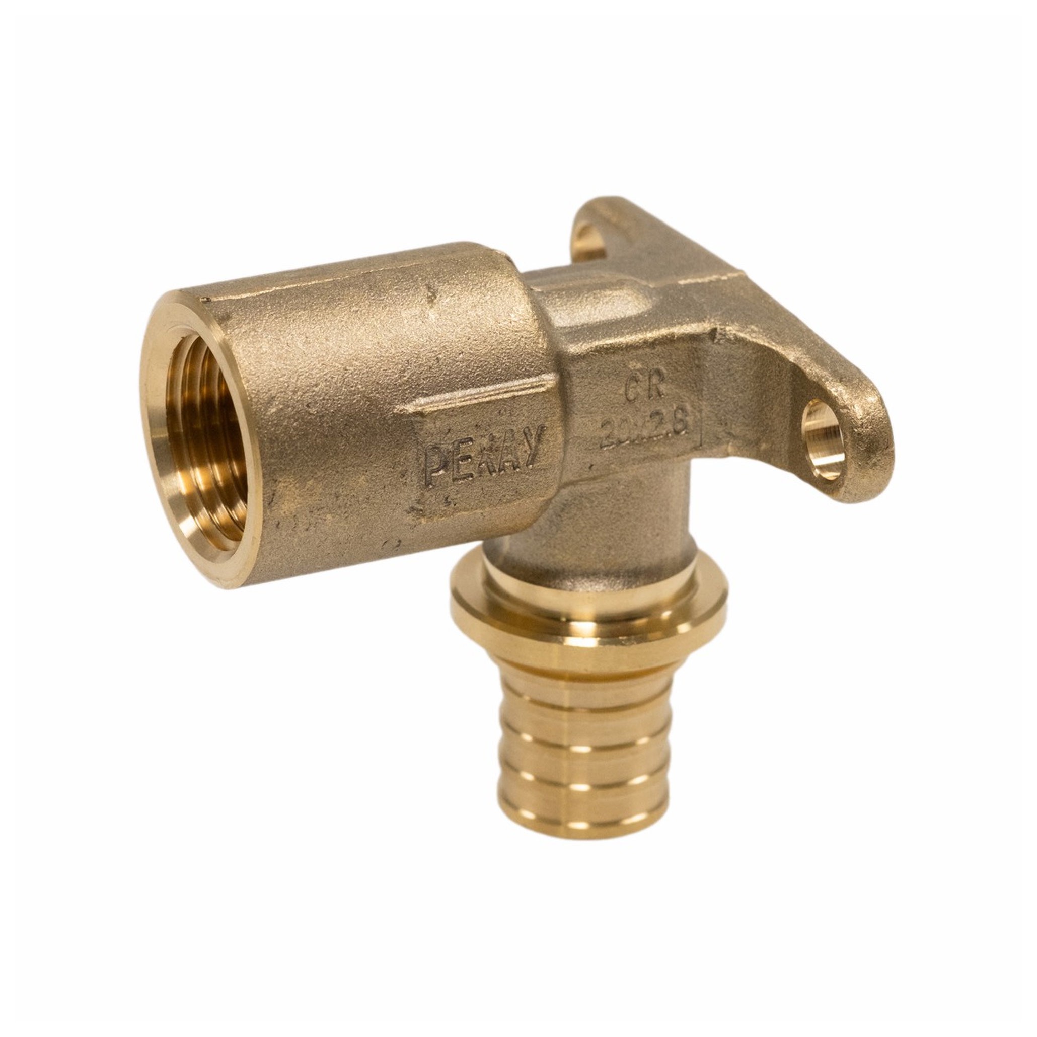 Угольник настенный REHAU Rautitan MX 20-Rp 1/2 длинный внутренняя резьба 13150351001