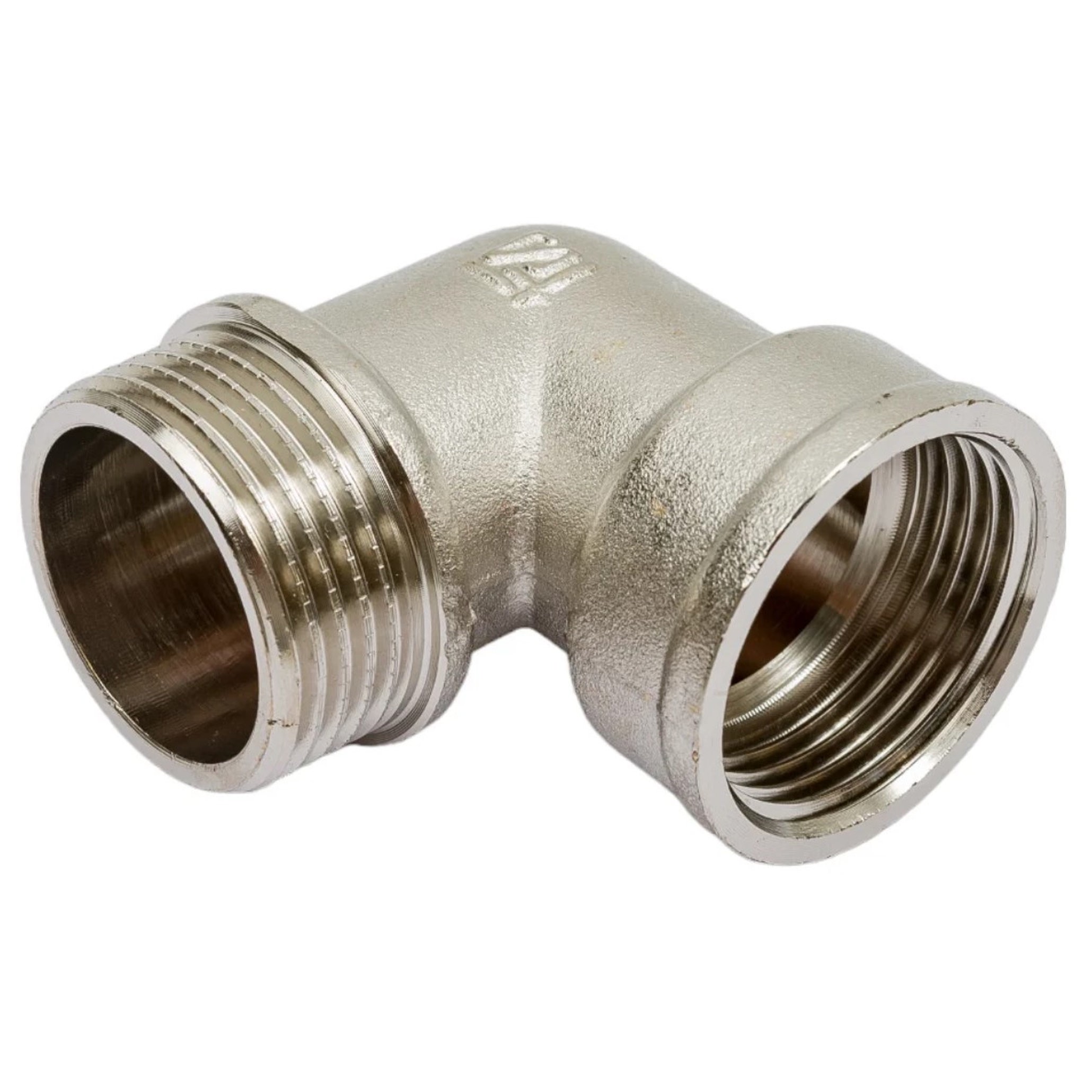 Угольник латунный STI 1 ВР/НР никелированный 1645422