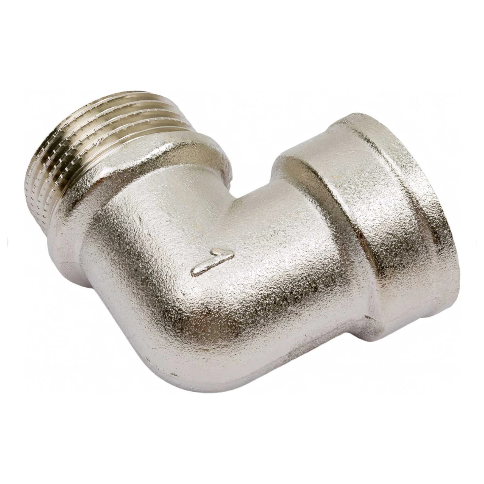 Угольник латунный STI 1 ВР/НР никелированный 1645422