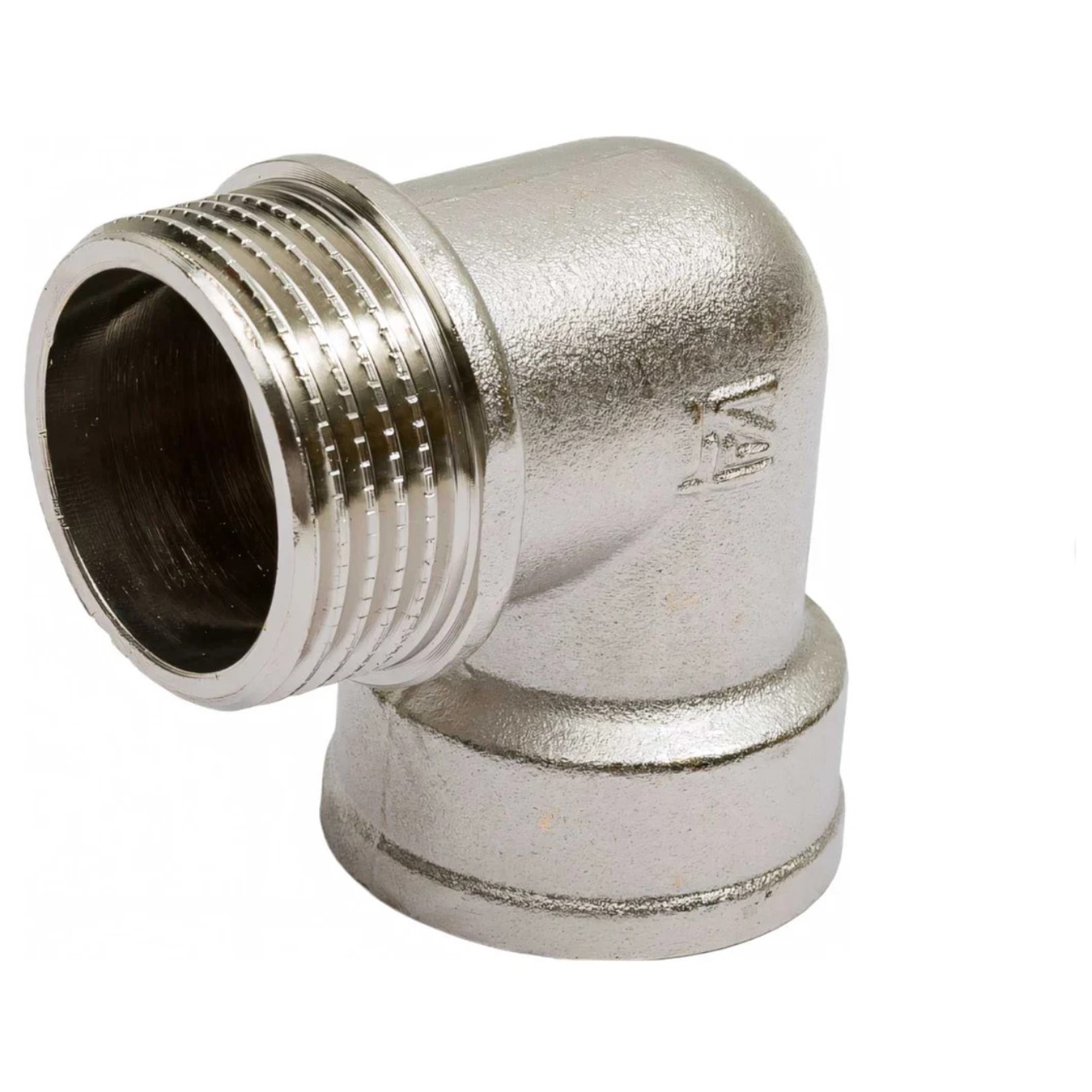 Угольник латунный STI 1 ВР/НР никелированный 1645422