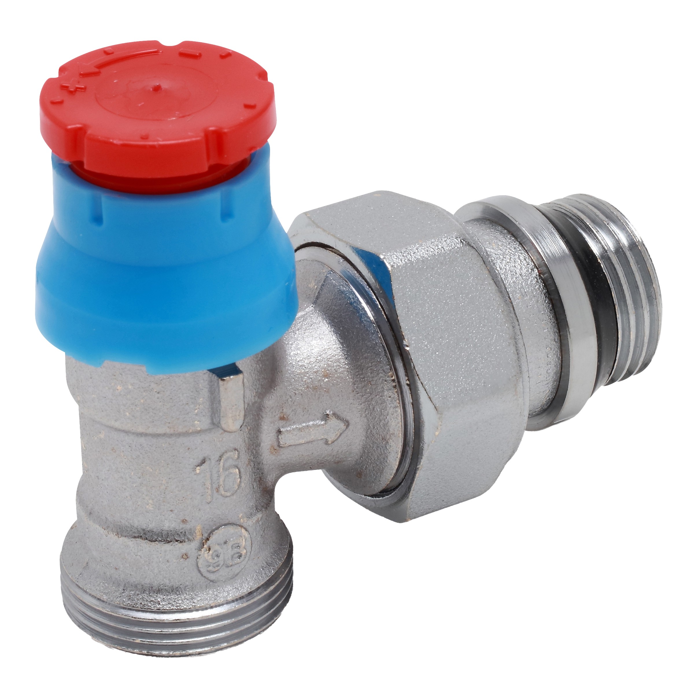 Клапан термостатический Giacomini угловой 1/2 x 16 R411X033