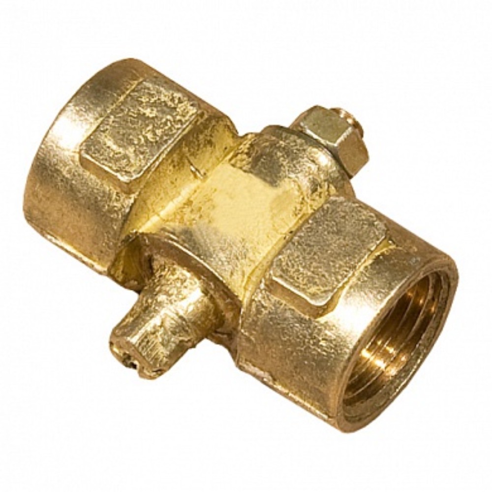 Кран трехходовой для манометра 11б18бк Ду 15 1/2 11б18бк