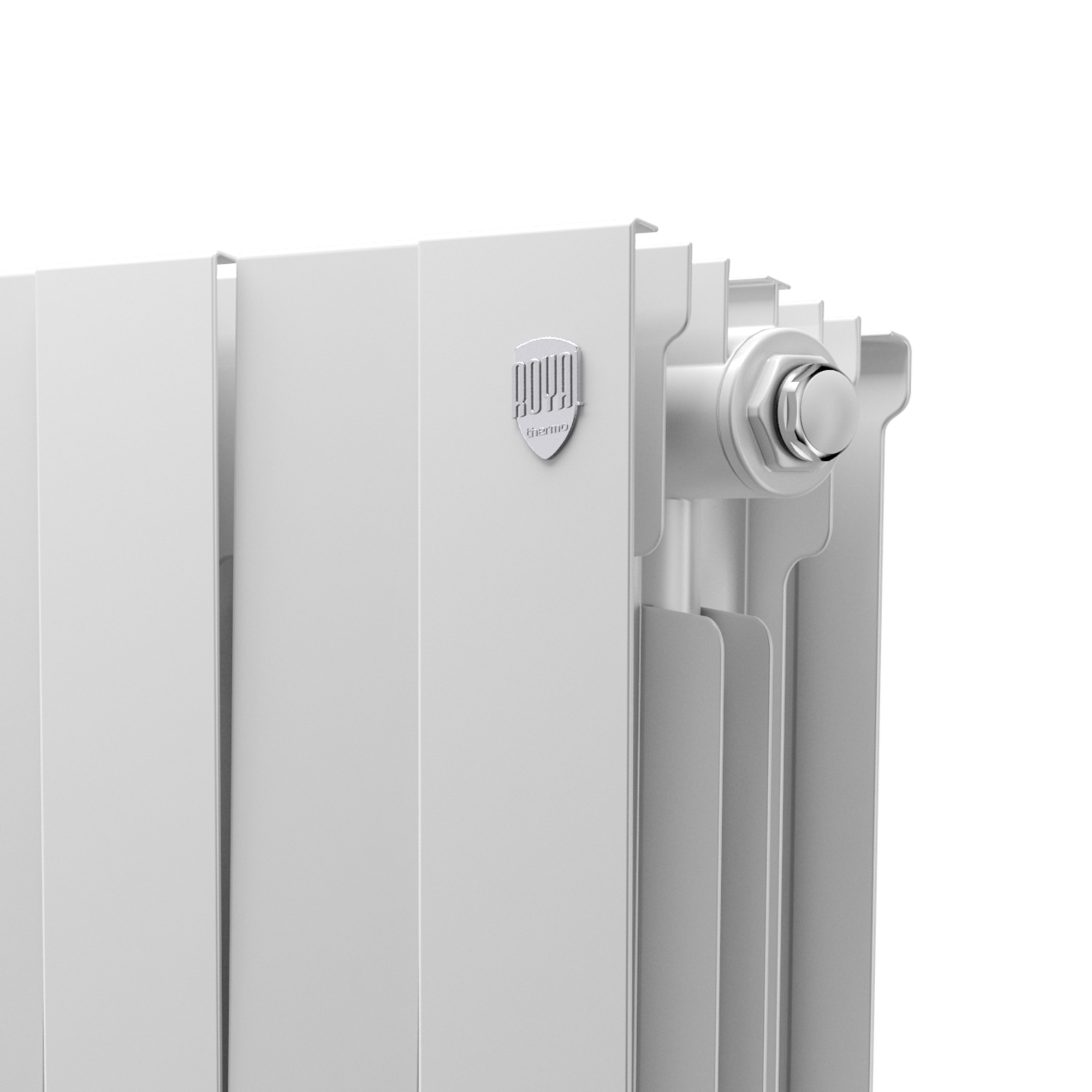 Радиатор биметаллический Royal Thermo PianoForte 300 14 секций боковое подключение белый 1682332