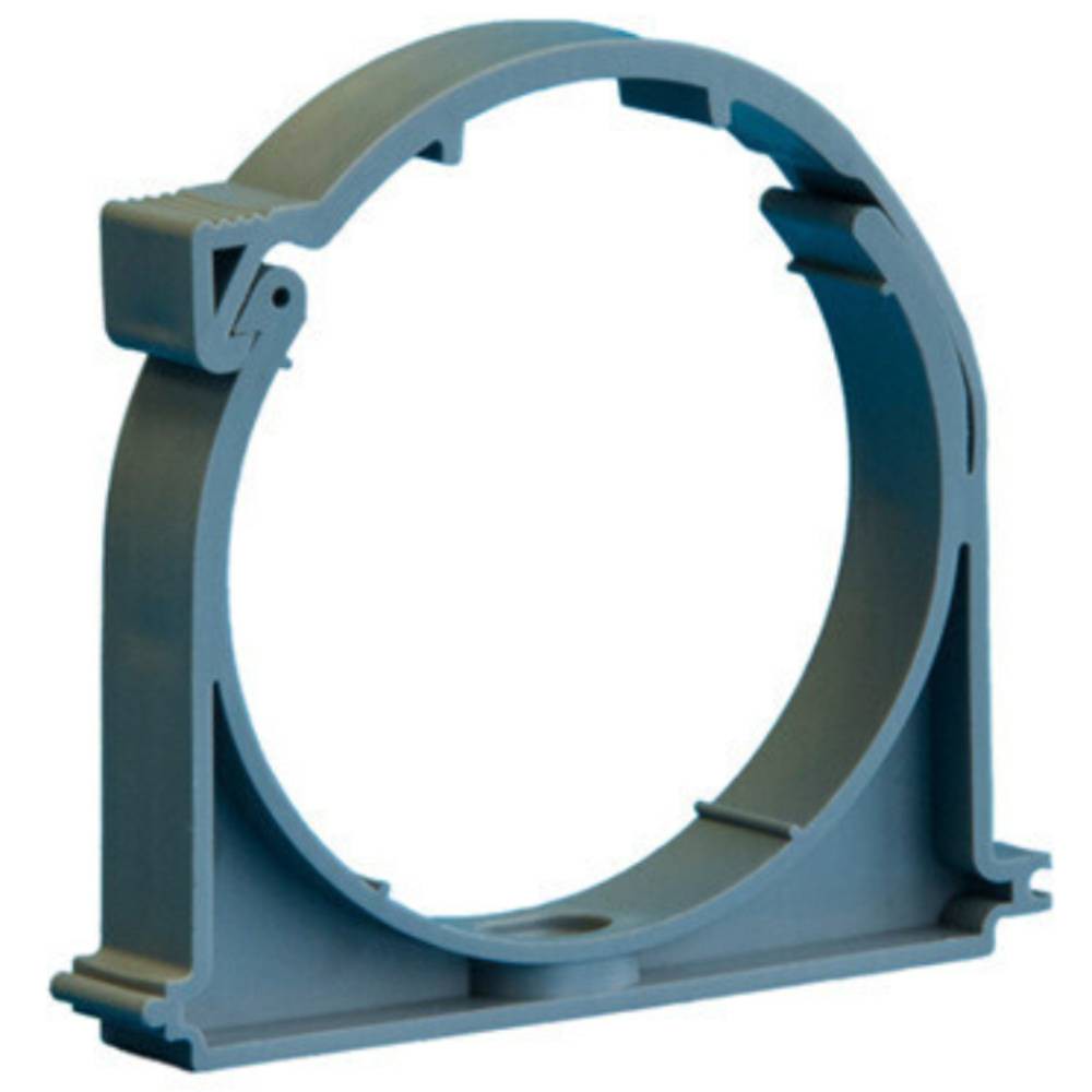 Хомут с защелкой для канализации Политэк 110 мм 1307000