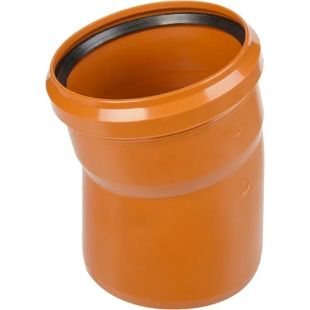 Отвод для наружной канализации Lammin НК 110 мм 15° НС-1641943