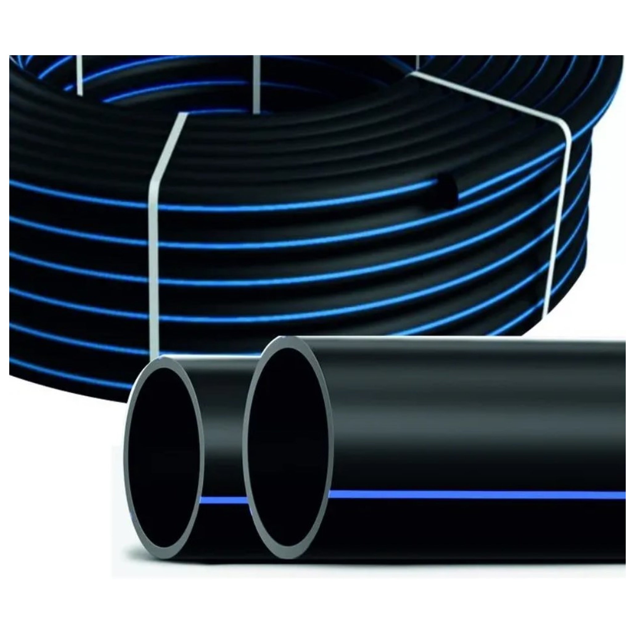 Труба ПНД УЗПК PE100 SDR17 63x3.8 мм ГОСТ 18599-2001 1667549