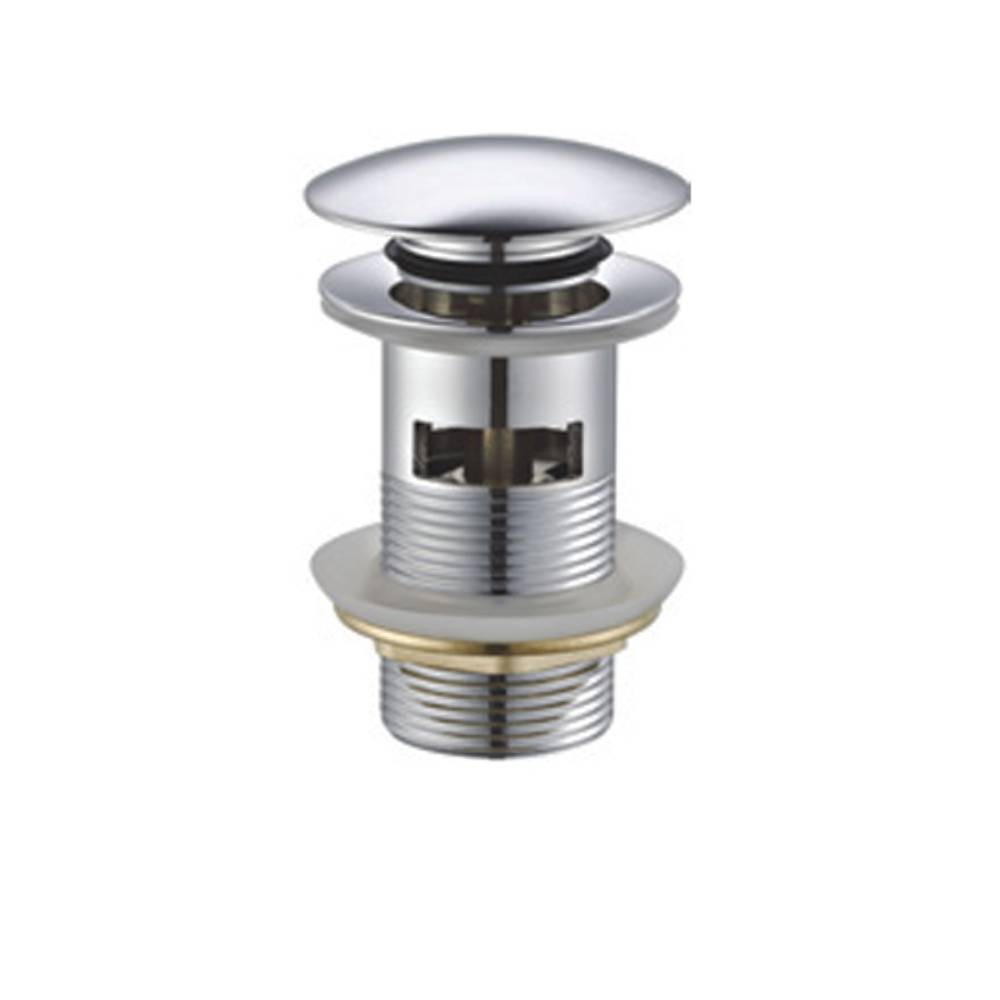 Донный клапан VIEIR VER24A 1 1/4 с переливом нержавеющая сталь VER24A