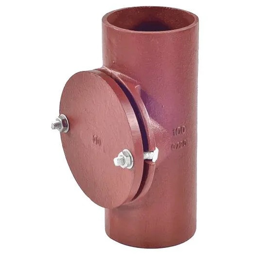 Ревизия чугунная безраструбная PAM-GLOBAL SML Ду 50 круглая крышка НС-1733844