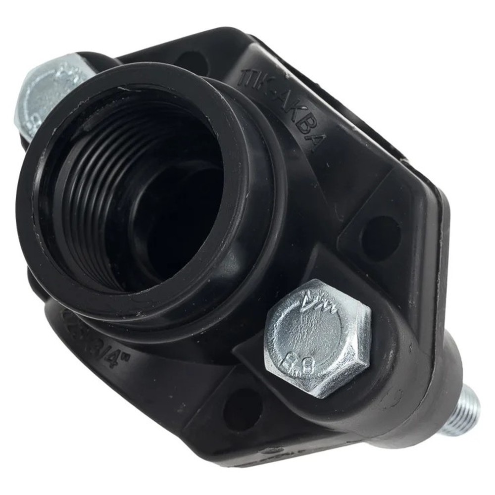 Седелка компрессионная ТПК-АКВА 25 мм x 3/4 дюйма ВР с болтами 3000025034