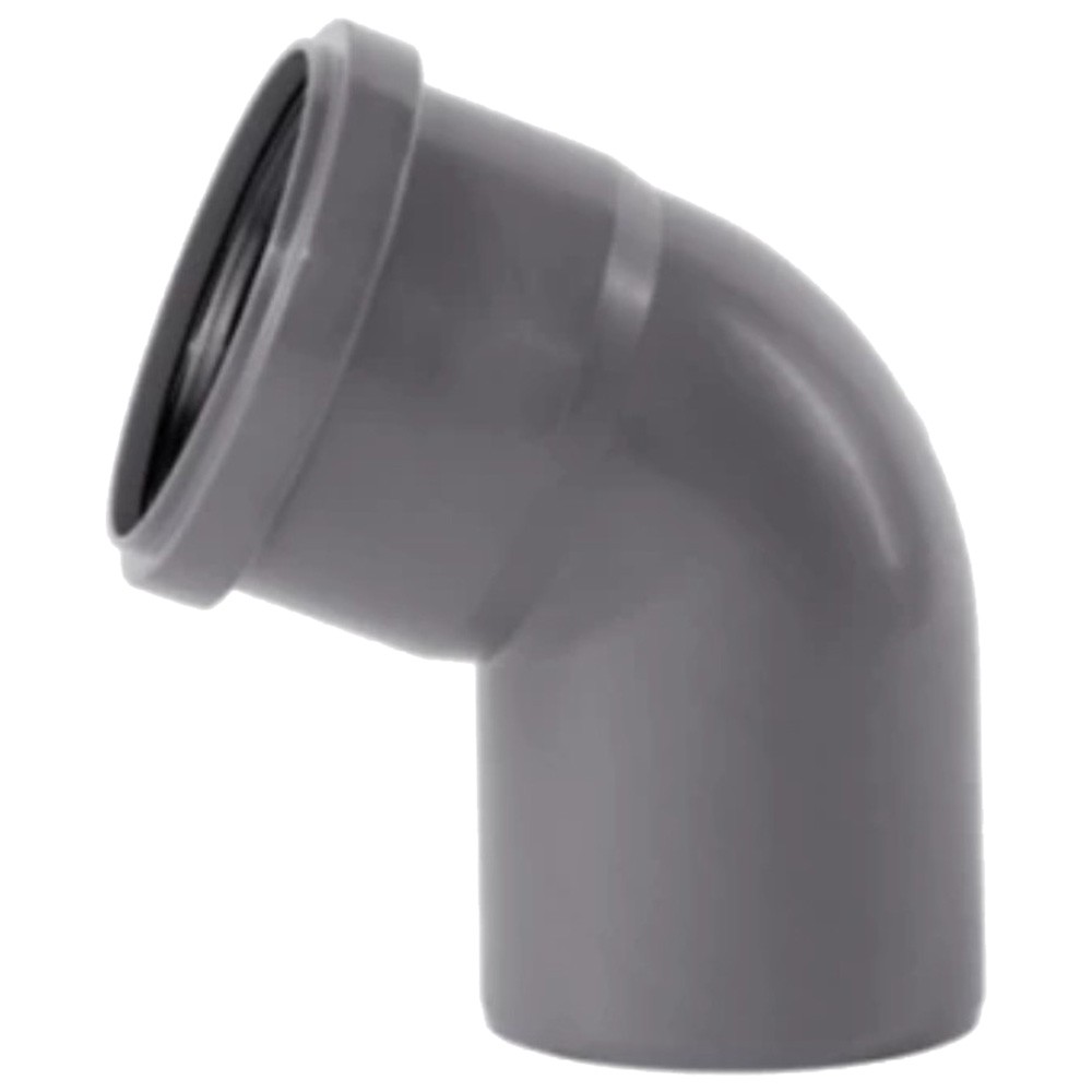 Отвод канализационный Ostendorf HT HTB 75 мм 67° 113130