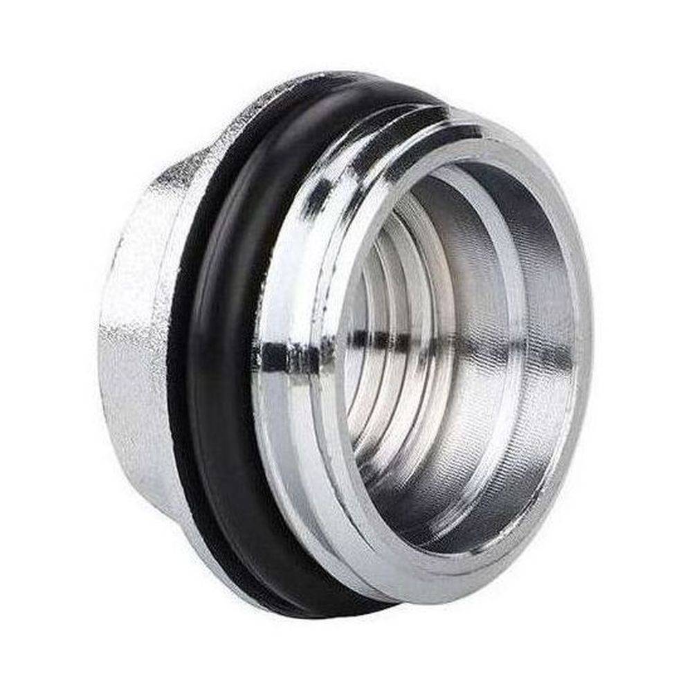 Переходник латунный VARMEGA НР-ВР 3/4 x 1/2 дюйма хромированный VM09801