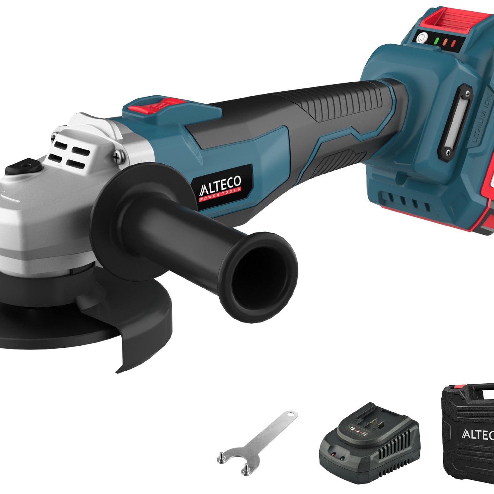 Аккумуляторная угловая шлифмашина ALTECO CAGB 18-125 Li BL бесщеточная 18 В 125 мм CAGB 18-125 Li BL