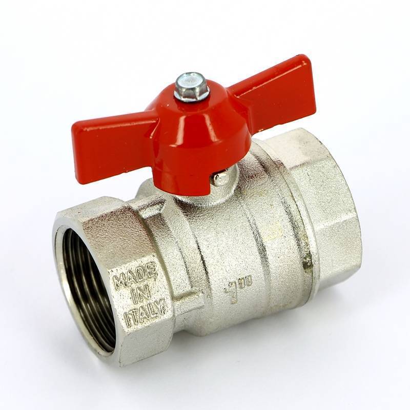 Кран шаровой Uni-Fitt VIVO 1 ВВ бабочка 100T4000