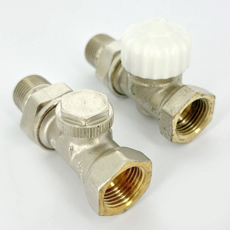 Комплект радиаторный прямой термостатический Duichi 1/2 НВ 192KIT22