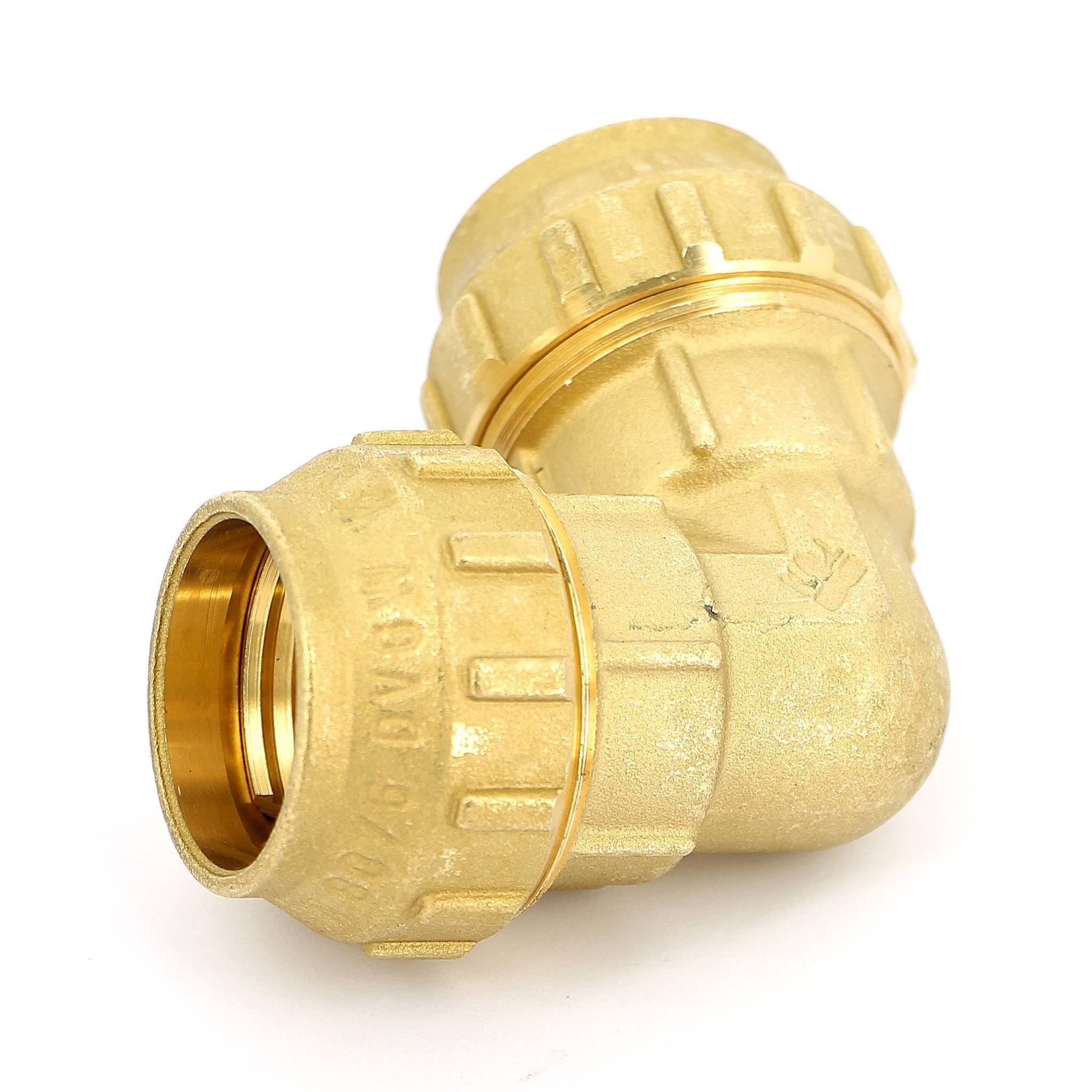 Угол обжимной Tiemme 32х32 мм для ПНД труб 3400003