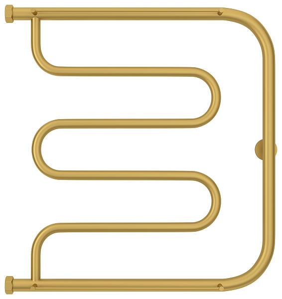 Полотенцесушитель водяной Сунержа Лира 600x600 мм матовое золото 032-4012-6060